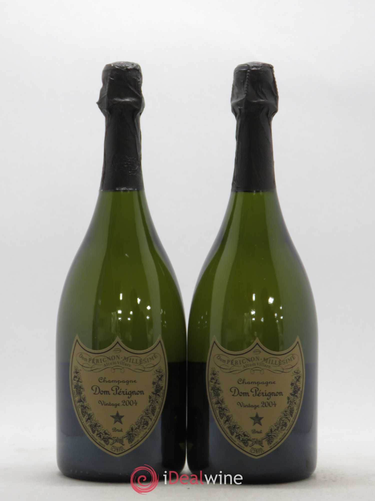 Brut Dom Pérignon 2004 - Lot de 2 bouteilles - 0