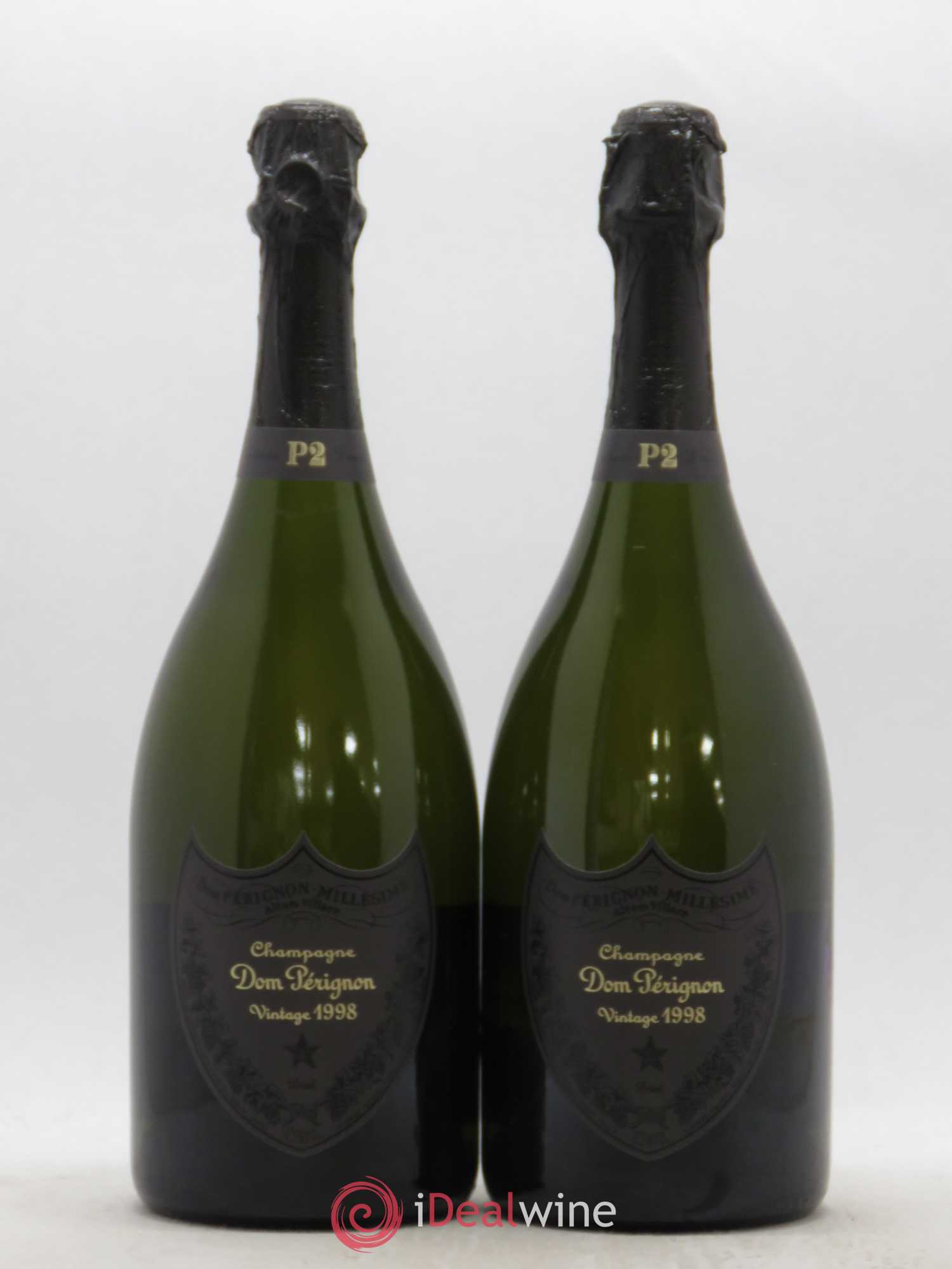 2eme Plénitude (P2) Dom Pérignon 1998 - Lot de 2 bouteilles - 0