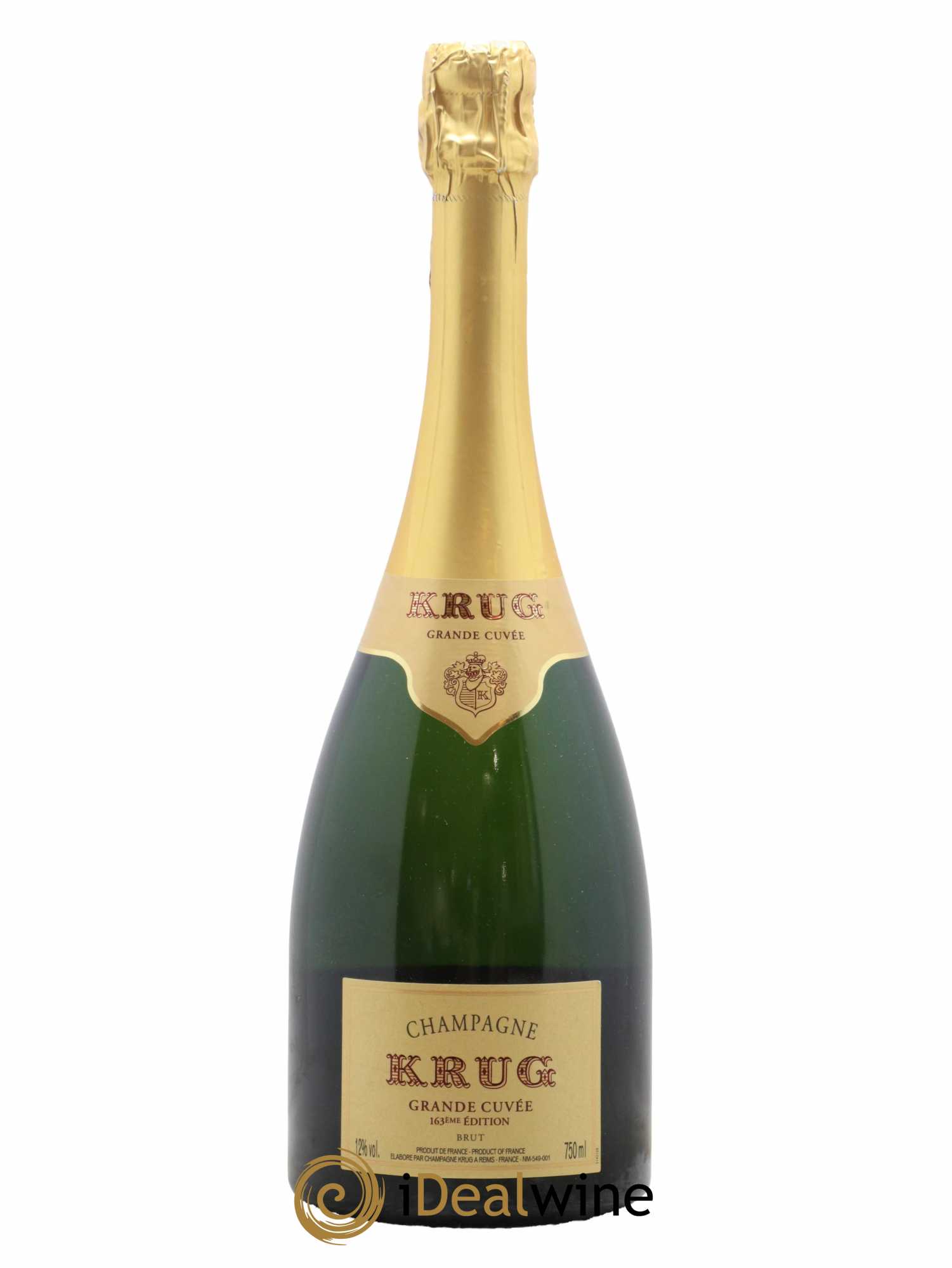 Grande Cuvée - 163ème édition Krug - Lot de 1 bouteille - 0