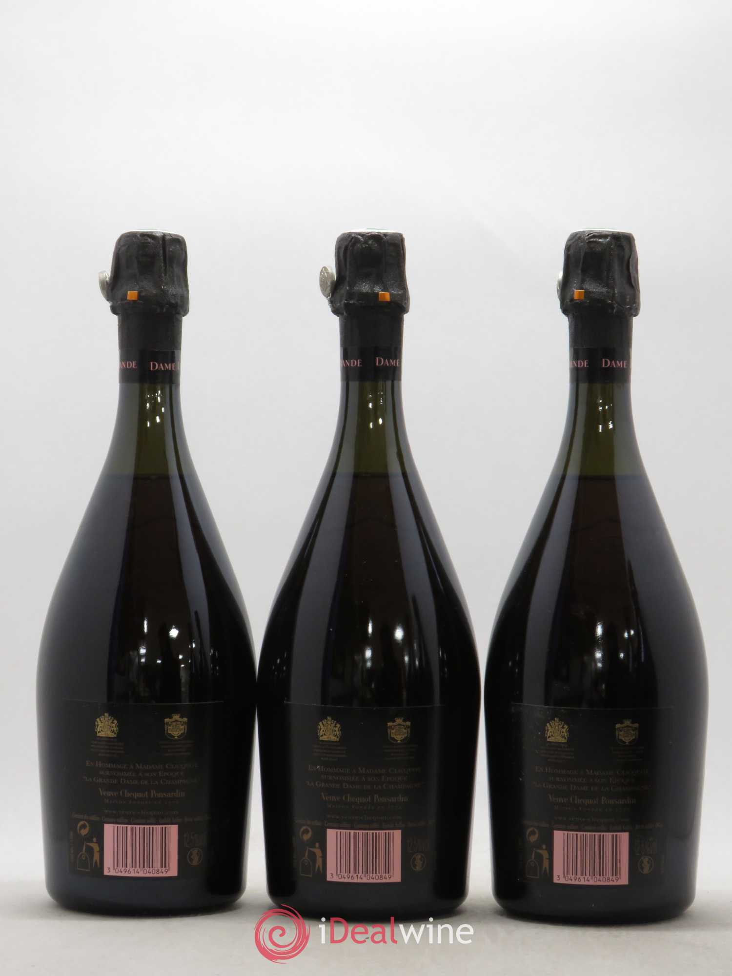 La Grande Dame Veuve Clicquot 1998 - Lot de 3 bouteilles - 1