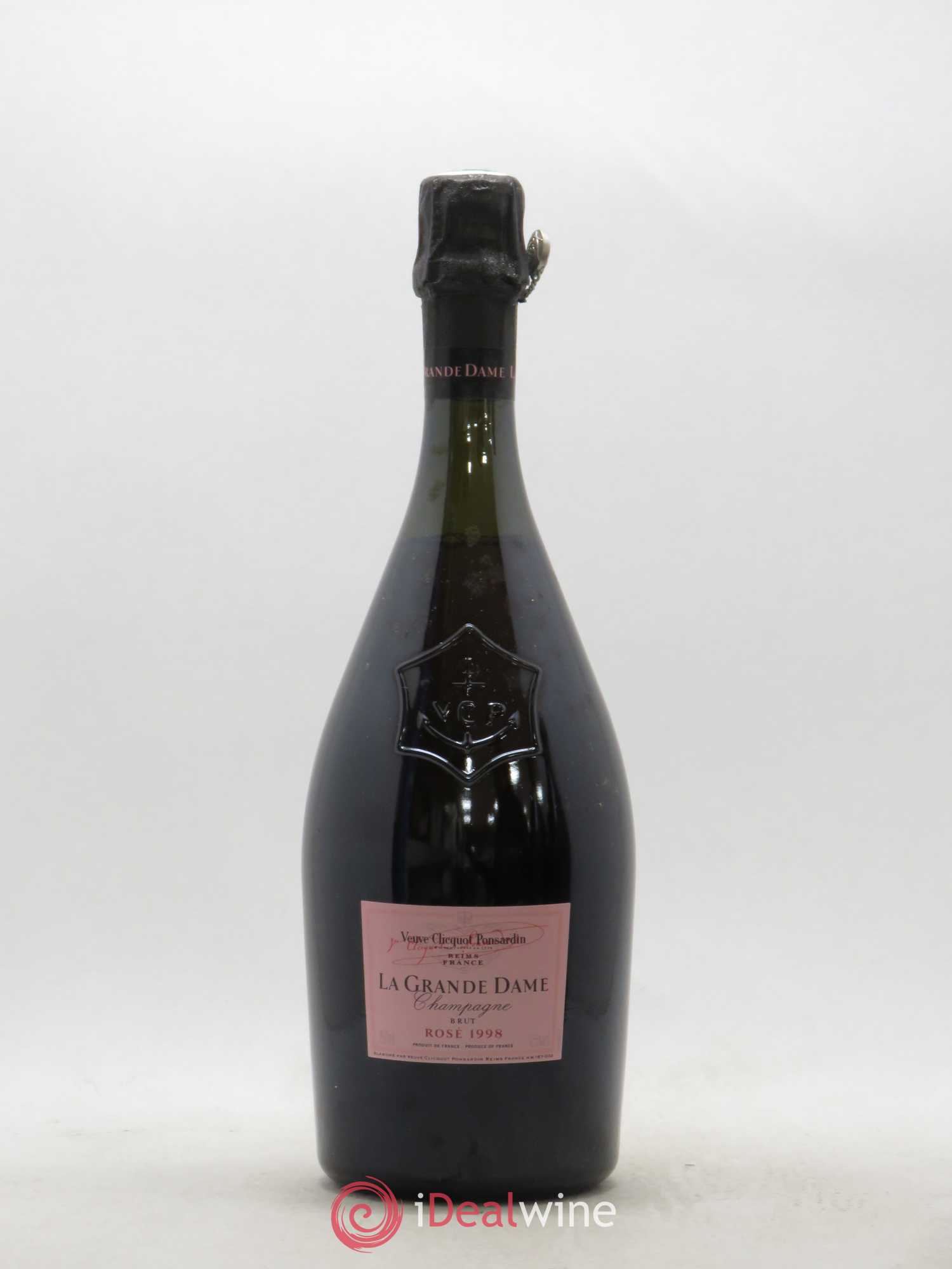 La Grande Dame Veuve Clicquot 1998 - Lot de 1 bouteille - 0