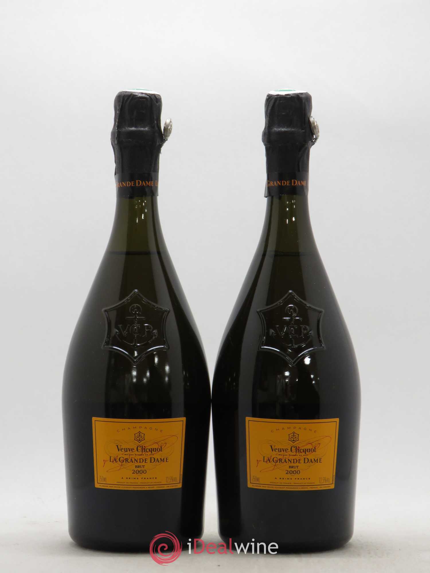 La Grande Dame Veuve Clicquot 2000 - Lot de 2 bouteilles - 0