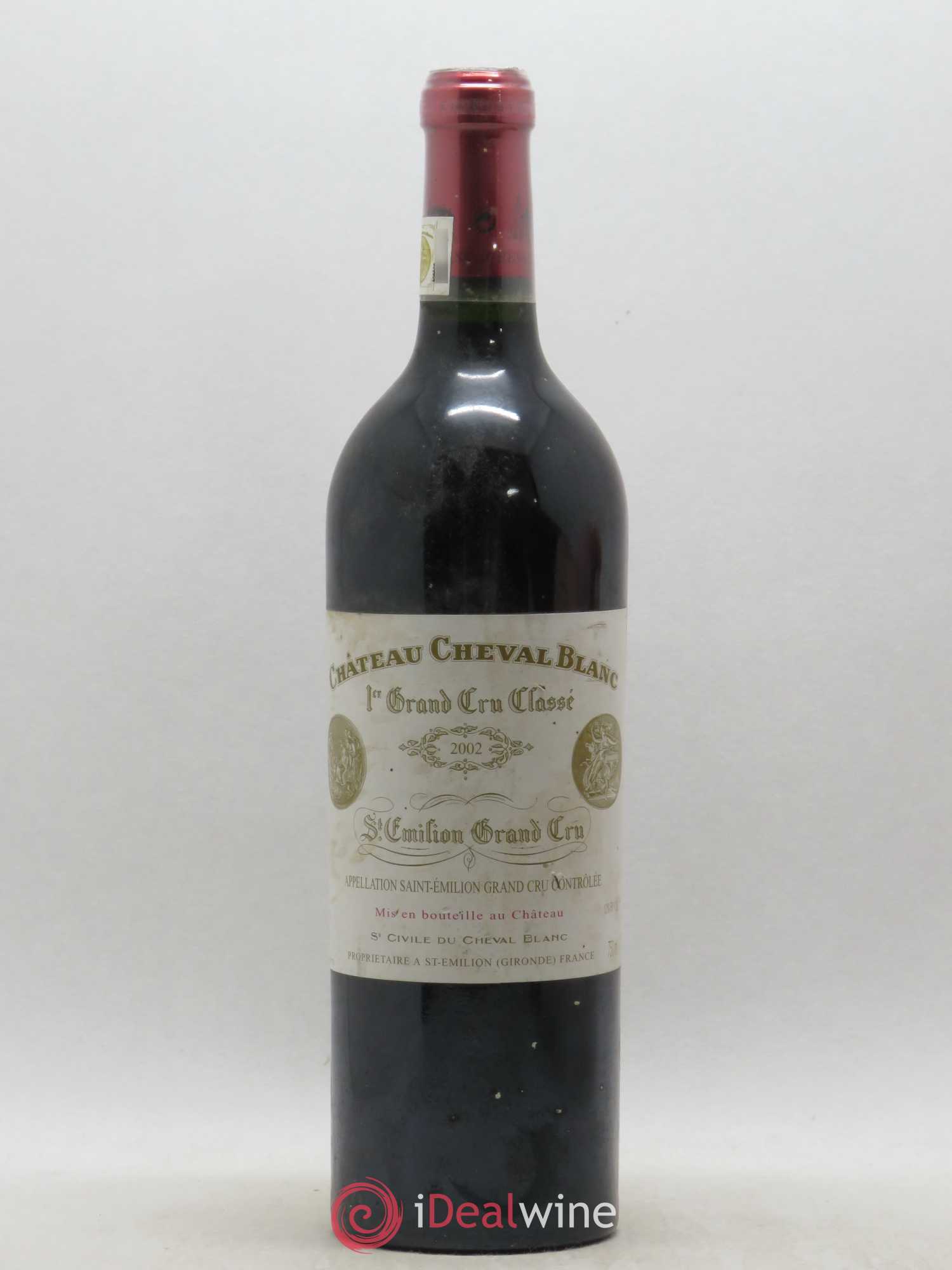 Château Cheval Blanc 1er Grand Cru Classé A 2002 - Lot de 1 bouteille - 0