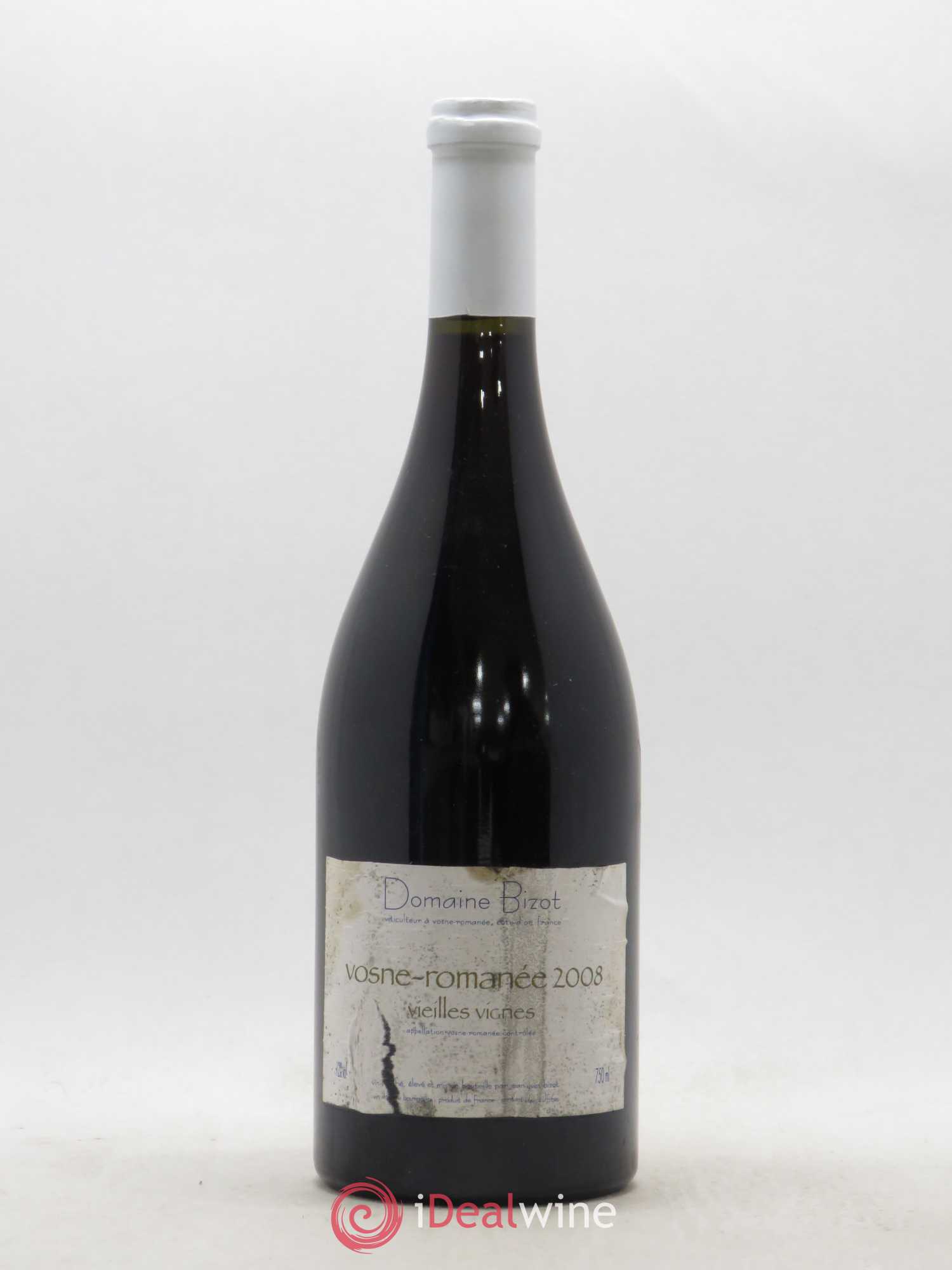 Vosne-Romanée Vieilles Vignes Bizot (Domaine) 2008 - Lot de 1 bouteille - 0