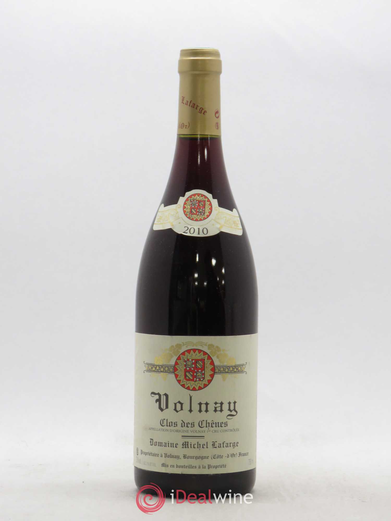 Volnay 1er Cru Clos des Chênes Lafarge (Domaine) 2010 - Lot de 1 bouteille - 0