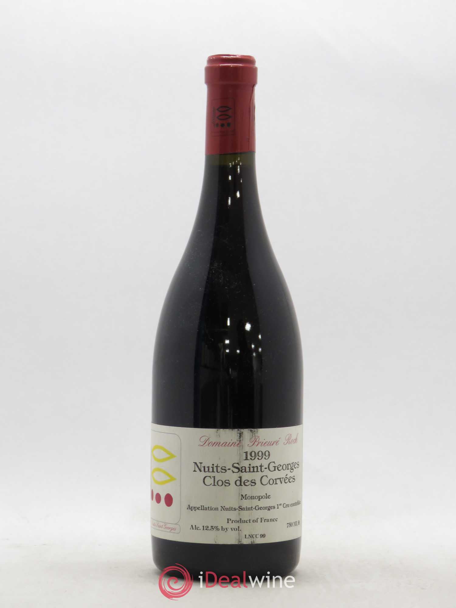 Nuits-Saint-Georges 1er Cru Le Clos des Corvées Prieuré Roch 1999 - Lot de 1 bouteille - 0