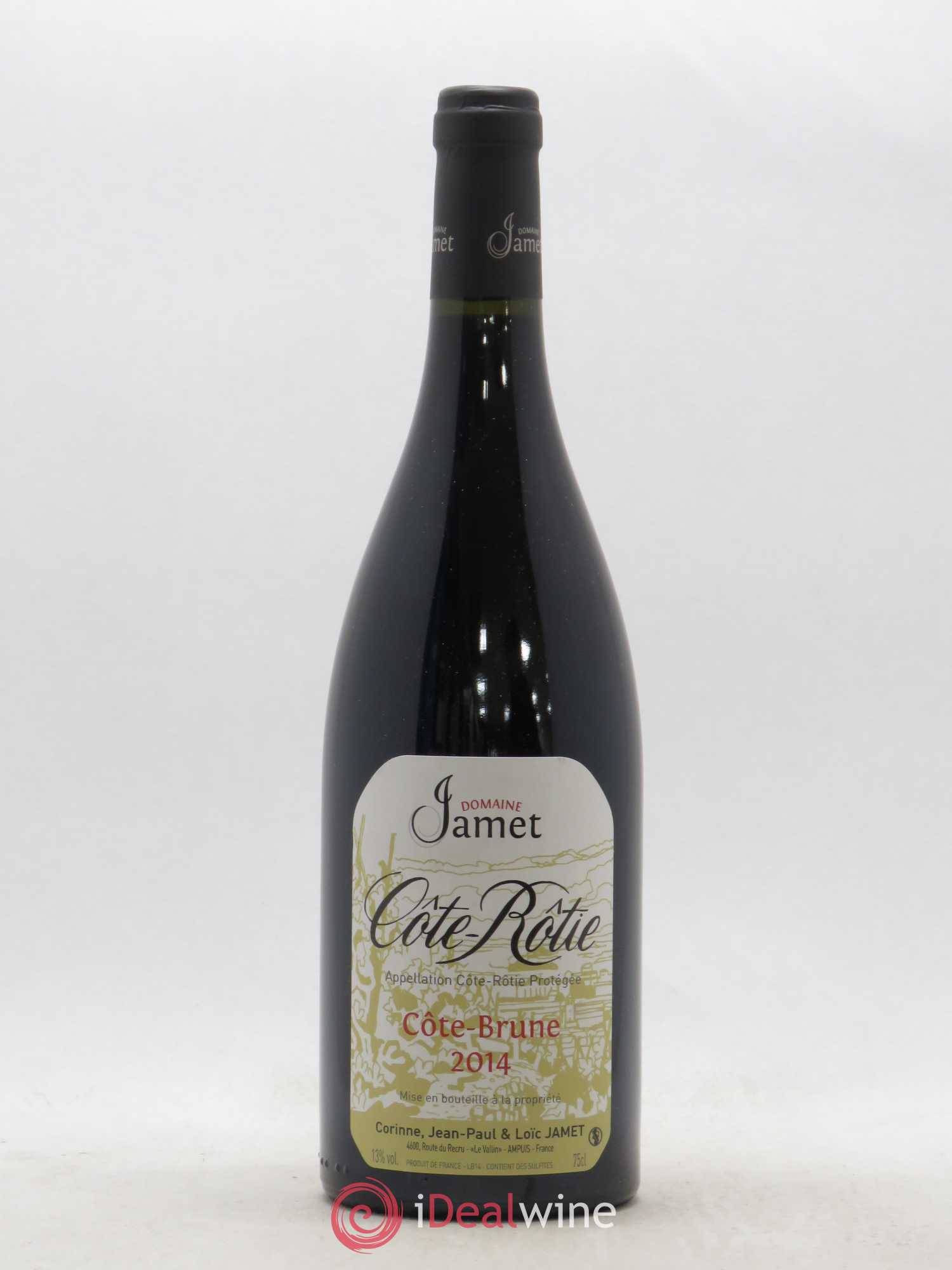 Côte-Rôtie Côte Brune Jamet (Domaine) 2014 - Lot de 1 bouteille - 0