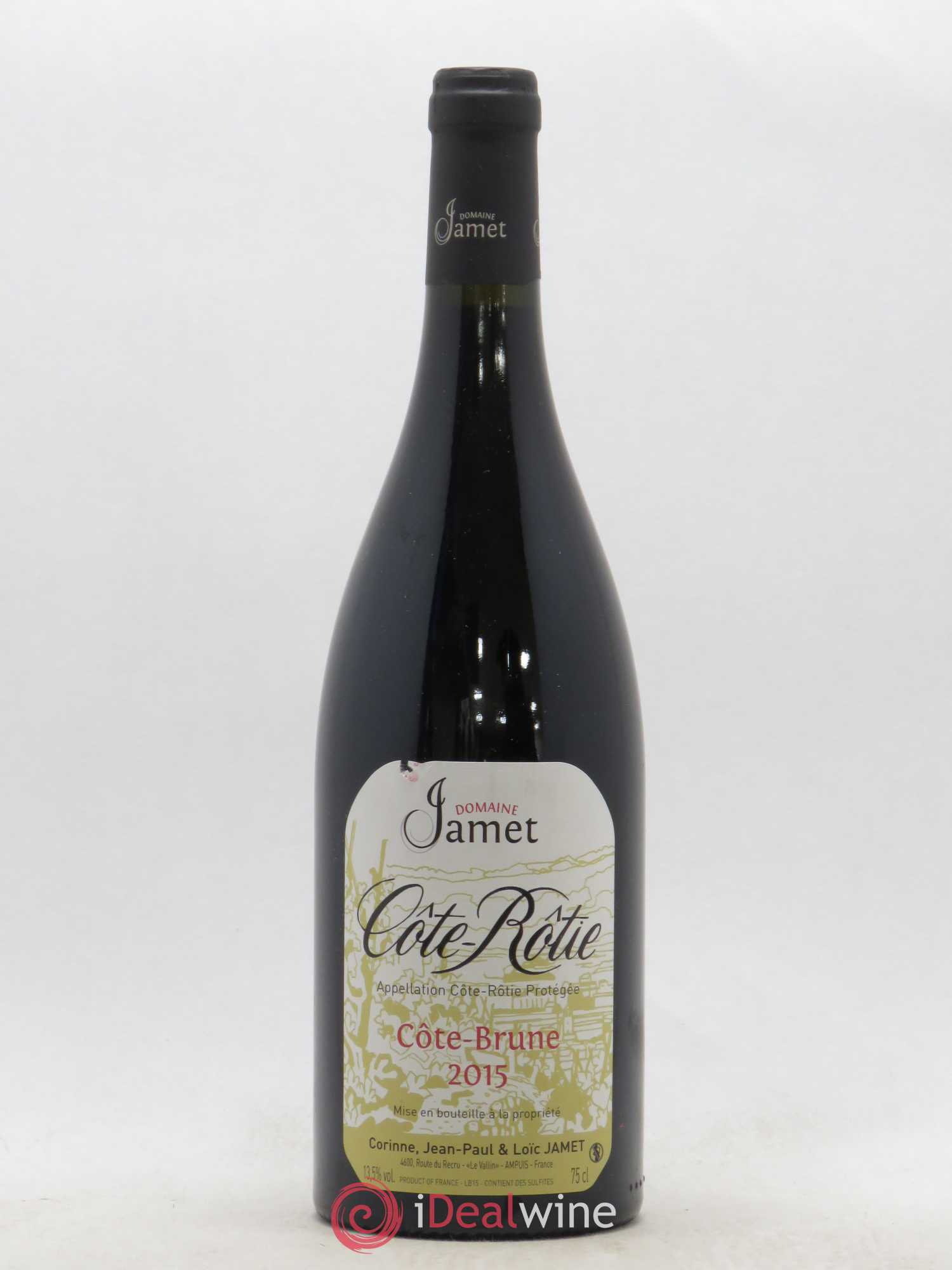Côte-Rôtie Côte Brune Jamet (Domaine) 2015 - Lot de 1 bouteille - 0