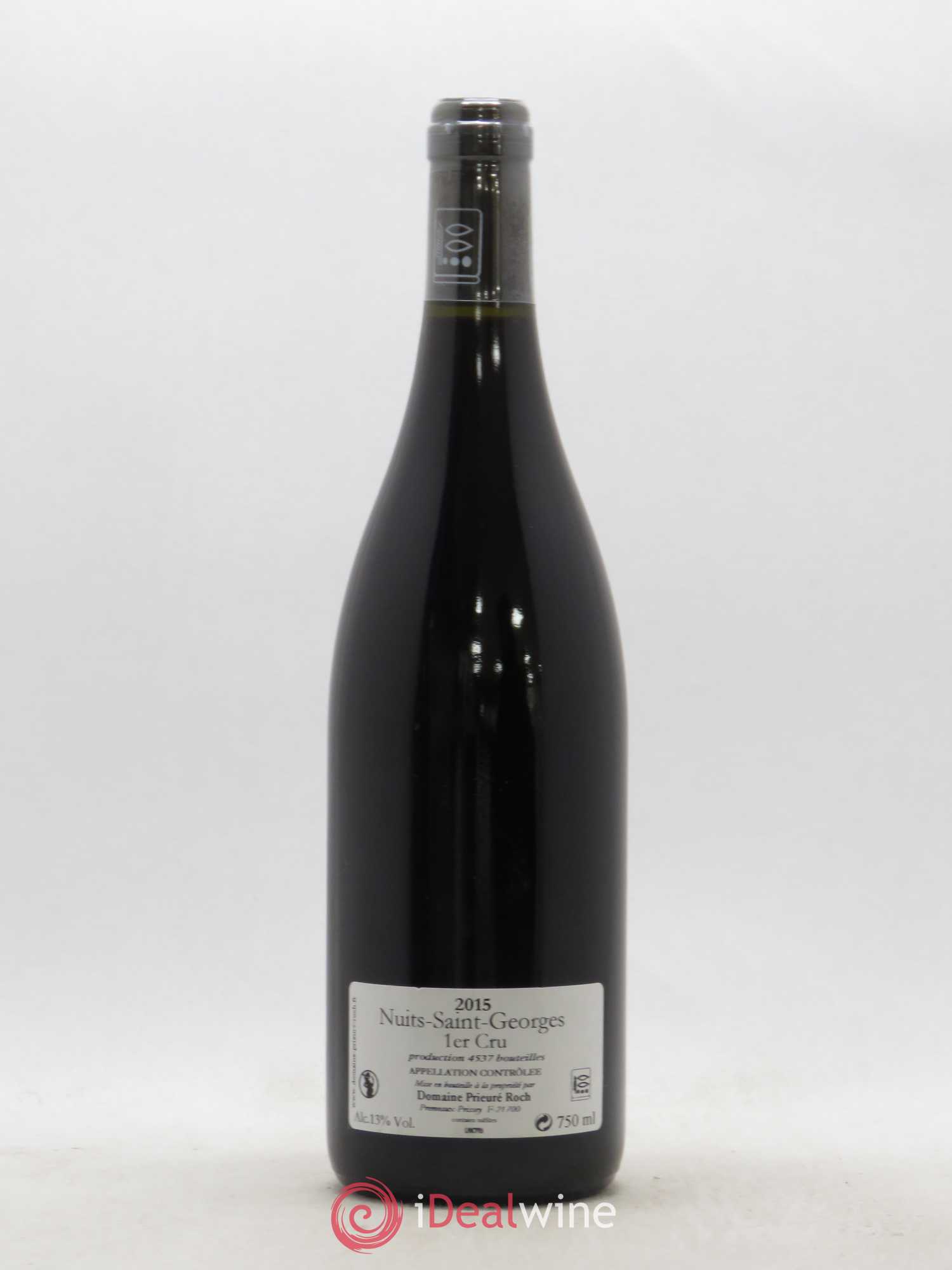 Nuits-Saint-Georges 1er Cru Vieilles Vignes Prieuré Roch 2015 - Lot de 1 bouteille - 1