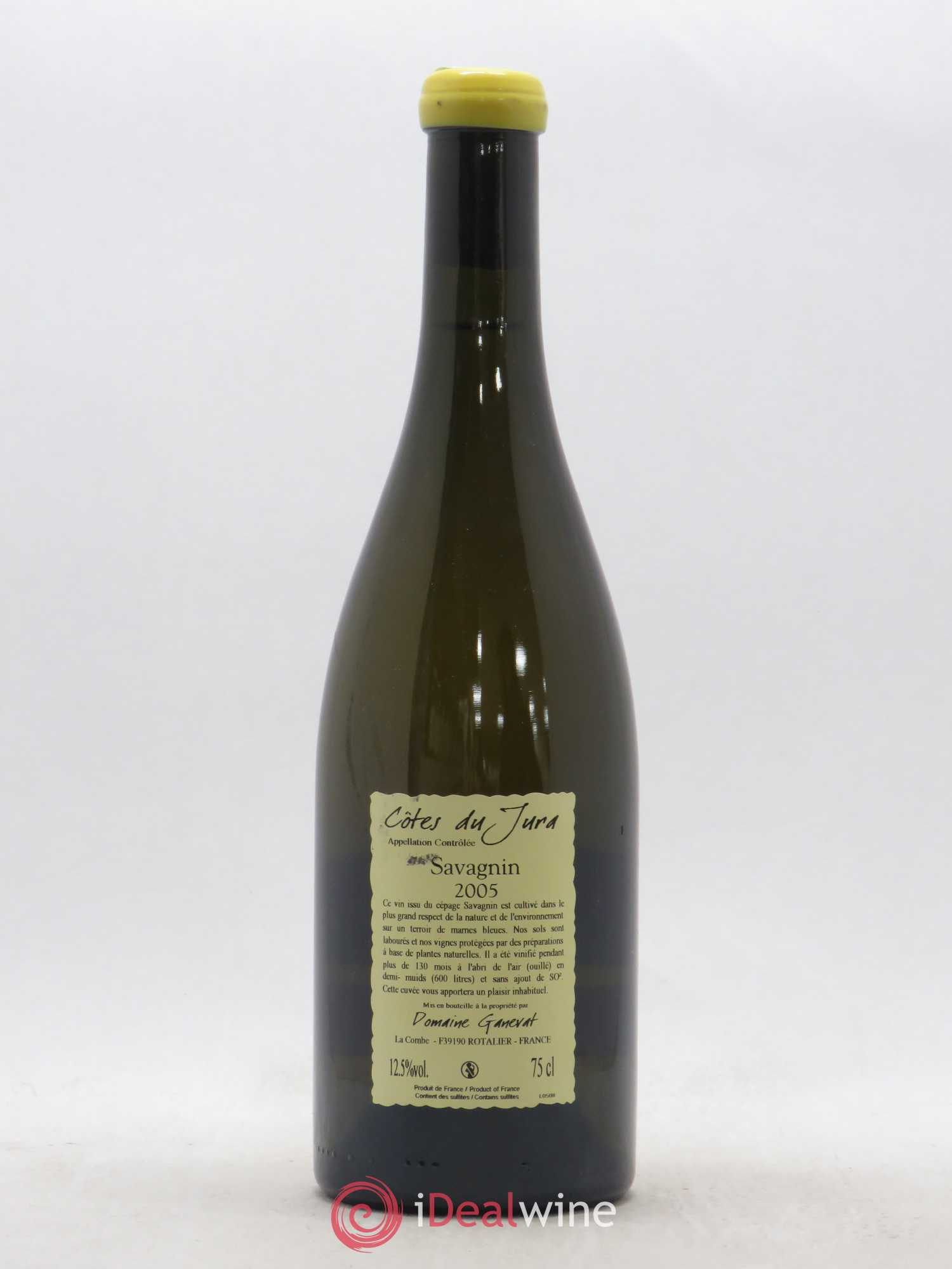 Côtes du Jura Les Vignes de mon Père Jean-François Ganevat (Domaine) 2005 - Lot de 1 bouteille - 1