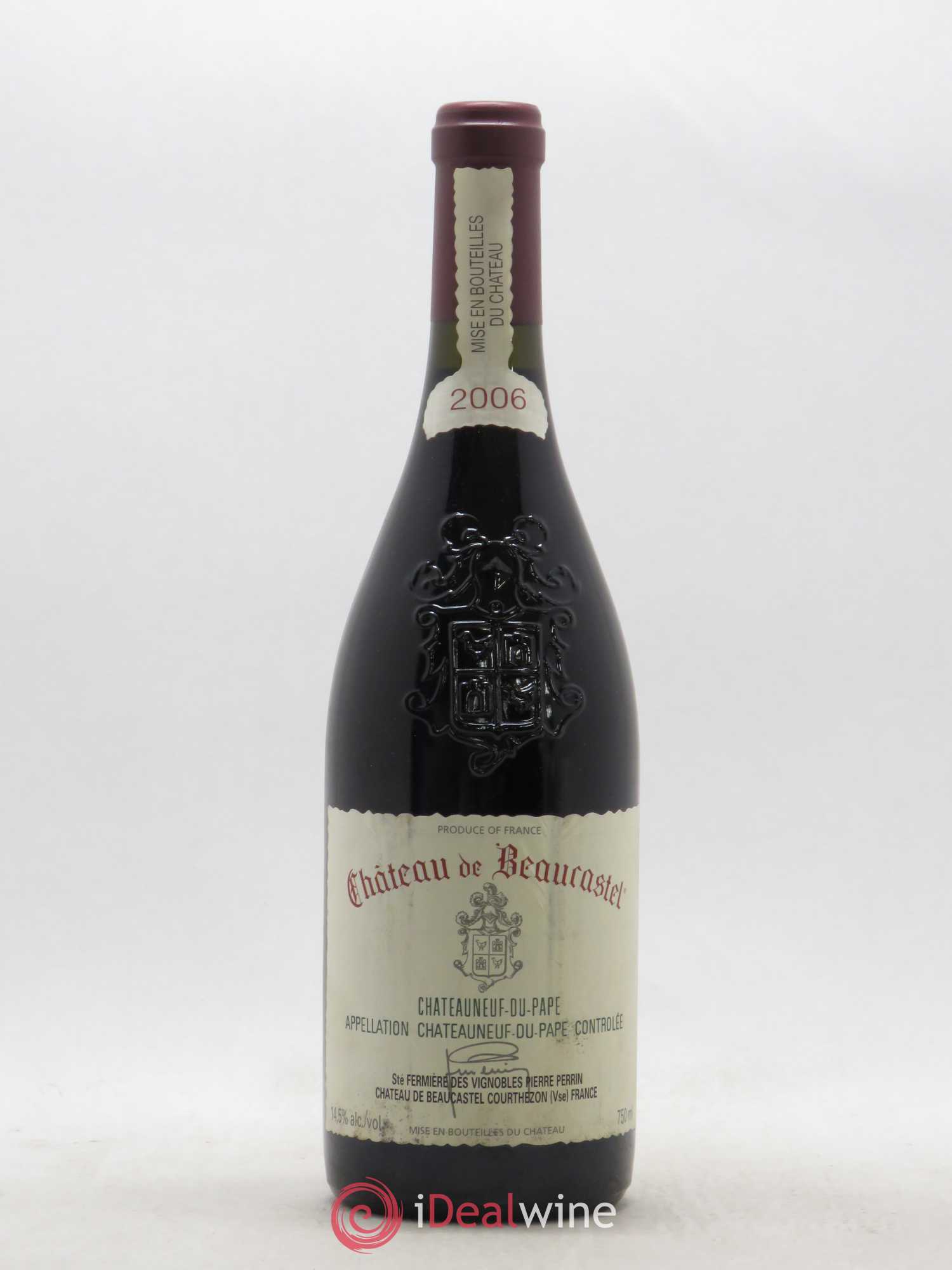 Châteauneuf-du-Pape Château de Beaucastel Famille Perrin 2006 - Lot de 1 bouteille - 0