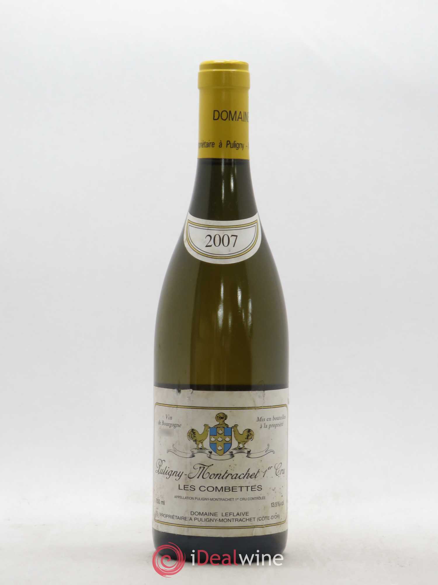 Puligny-Montrachet 1er Cru Les Combettes Leflaive (Domaine) 2007 - Lot de 1 bouteille - 0