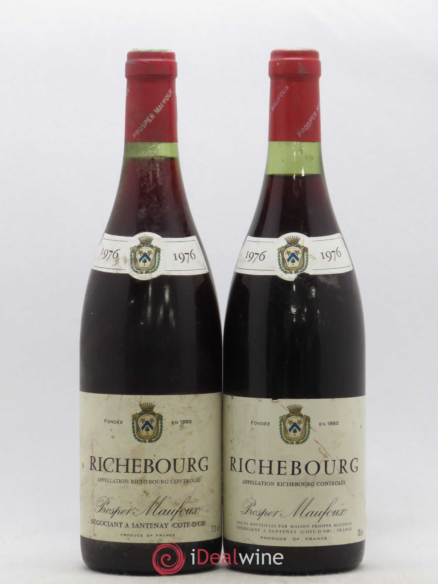 Richebourg Grand Cru 1976 - Posten von 2 Flaschen - 0