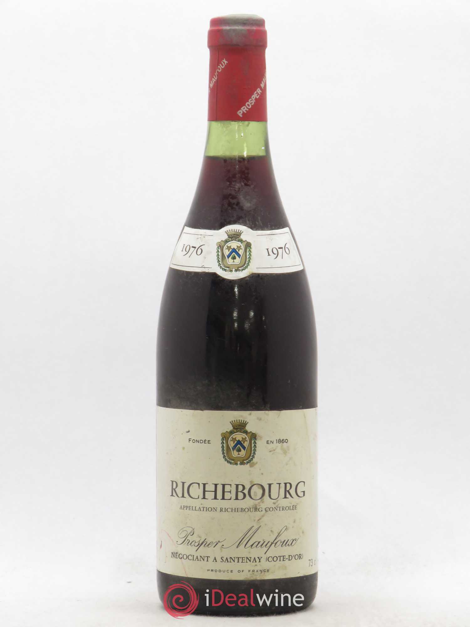Richebourg Grand Cru 1976 - Posten von 1 Flasche - 0