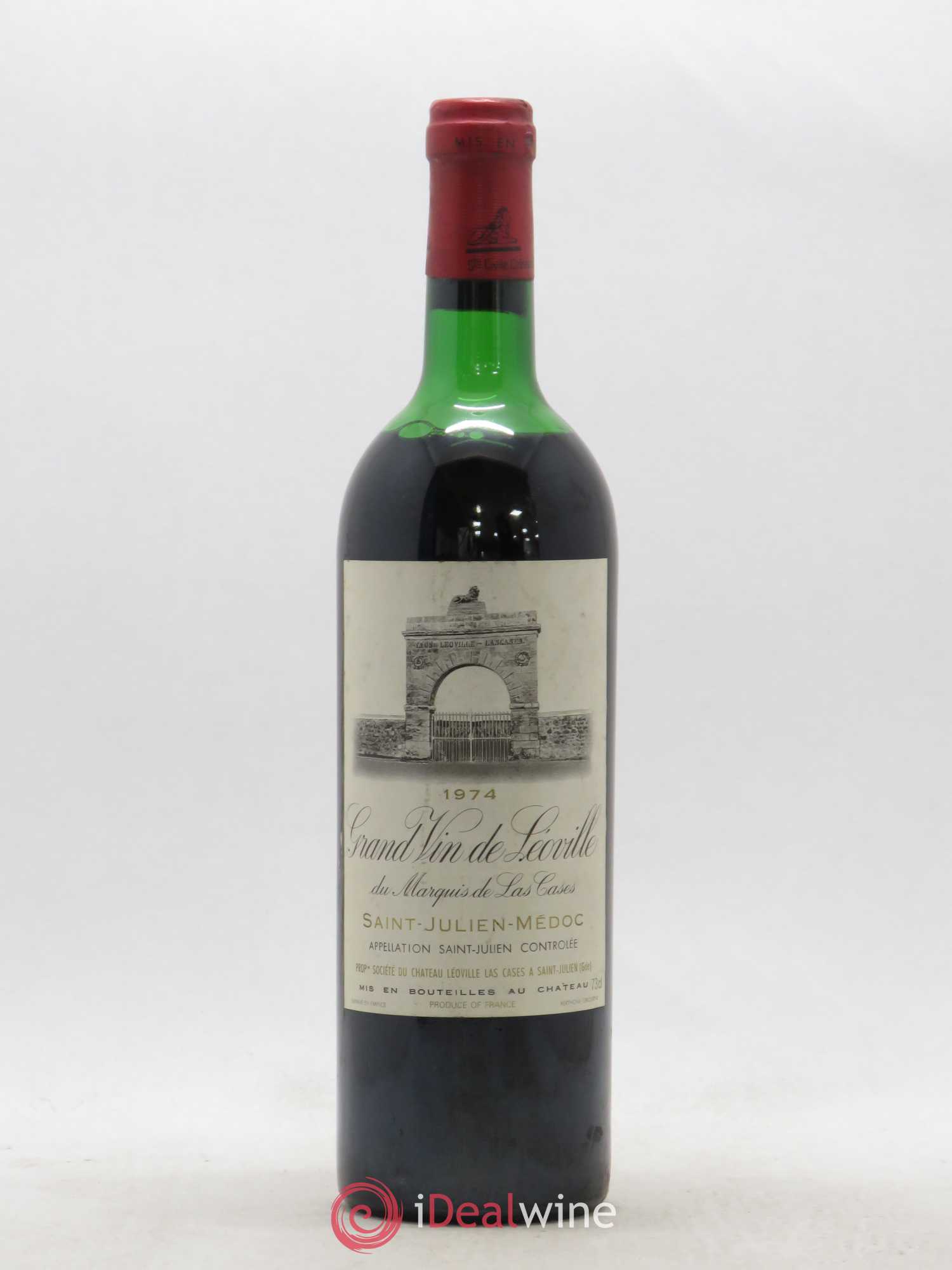 Château Léoville Las Cases 2ème Grand Cru Classé 1974 - Lot de 1 bouteille - 0