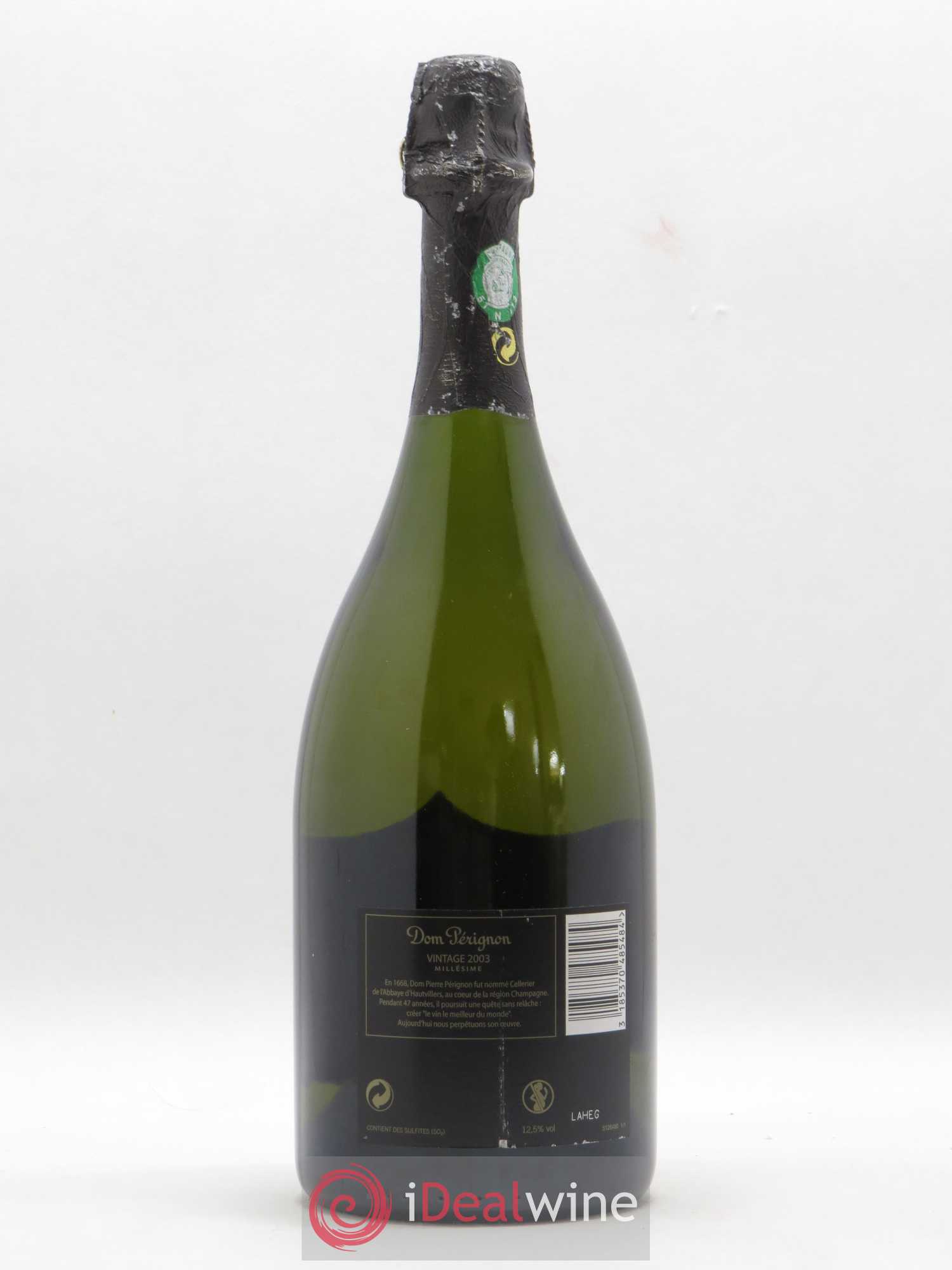 Brut Dom Pérignon 2003 - Lot de 1 bouteille - 1
