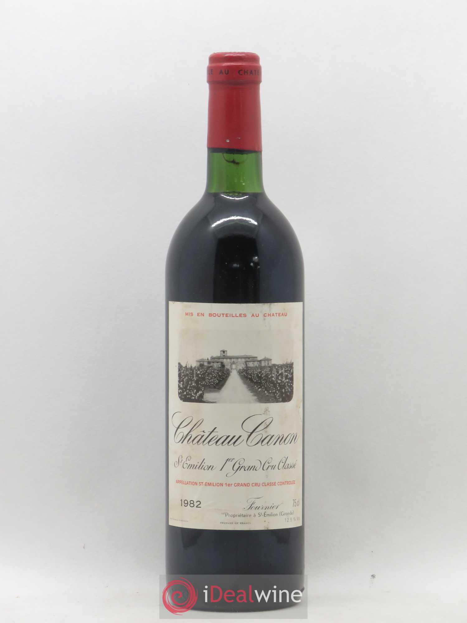 Château Canon 1er Grand Cru Classé B 1982 - Lot de 1 bouteille - 0
