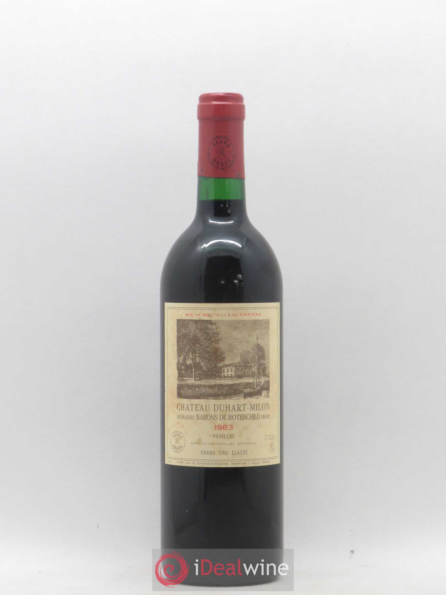 Château Duhart-Milon 4ème Grand Cru Classé 1983 - Lot de 1 bouteille - 0