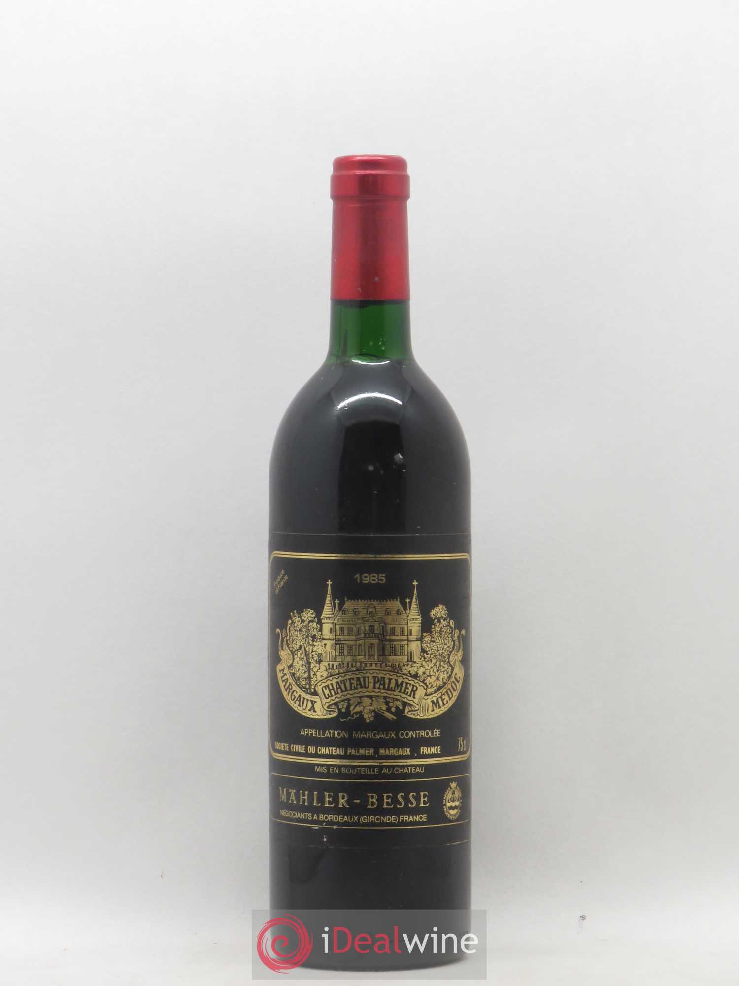 Château Palmer 3ème Grand Cru Classé 1985 - Lot de 1 bouteille - 0