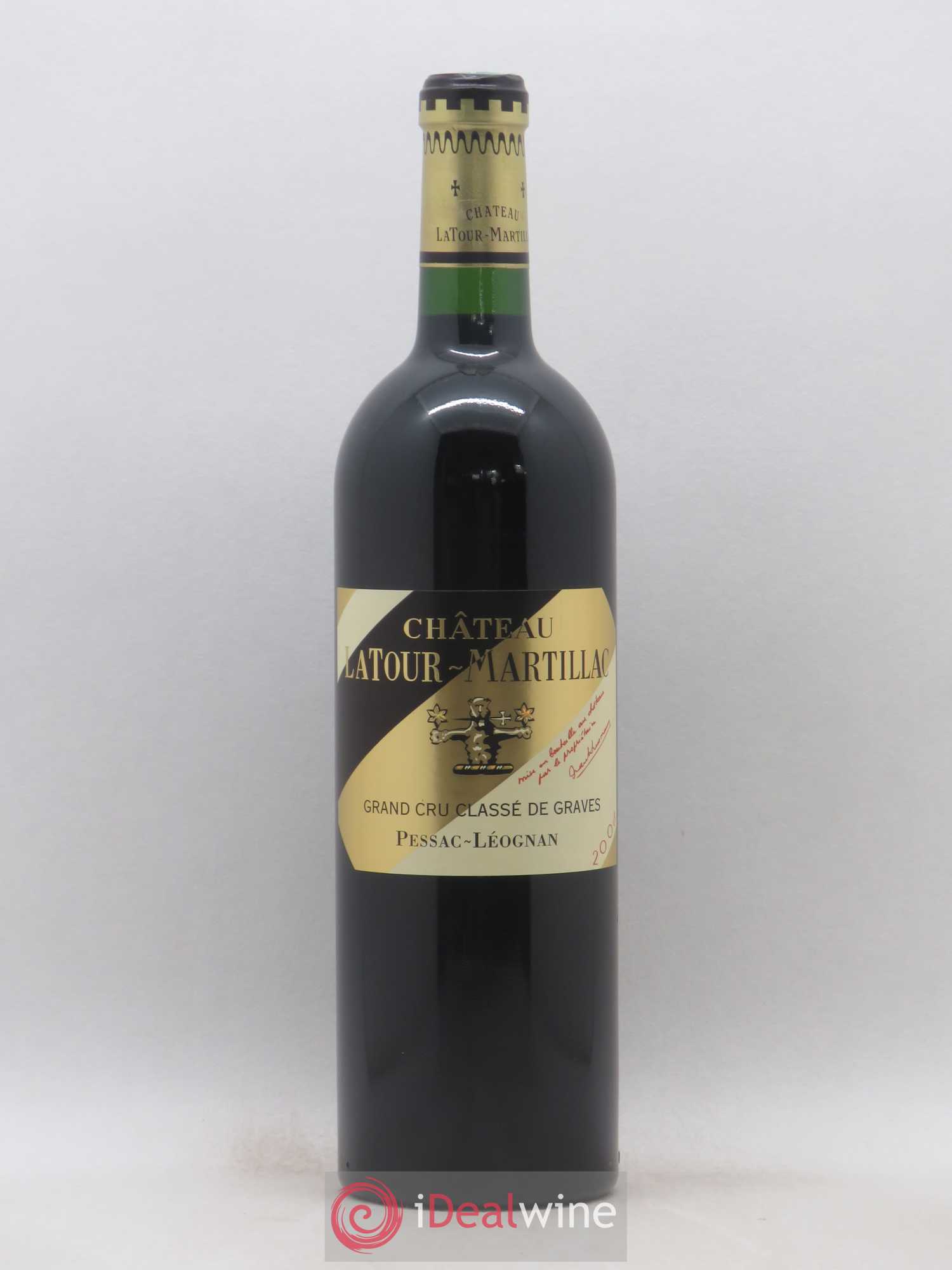 Château Latour-Martillac Cru Classé de Graves 2008 - Lot de 1 bouteille - 0