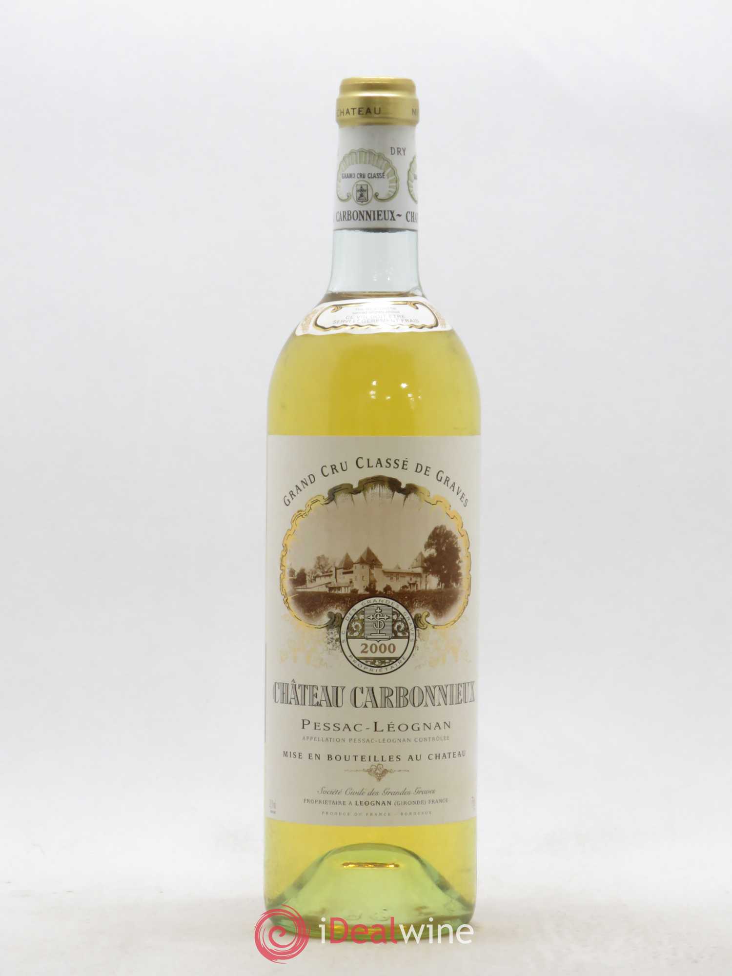 Château Carbonnieux Cru Classé de Graves 2000 - Lot de 1 bouteille - 0