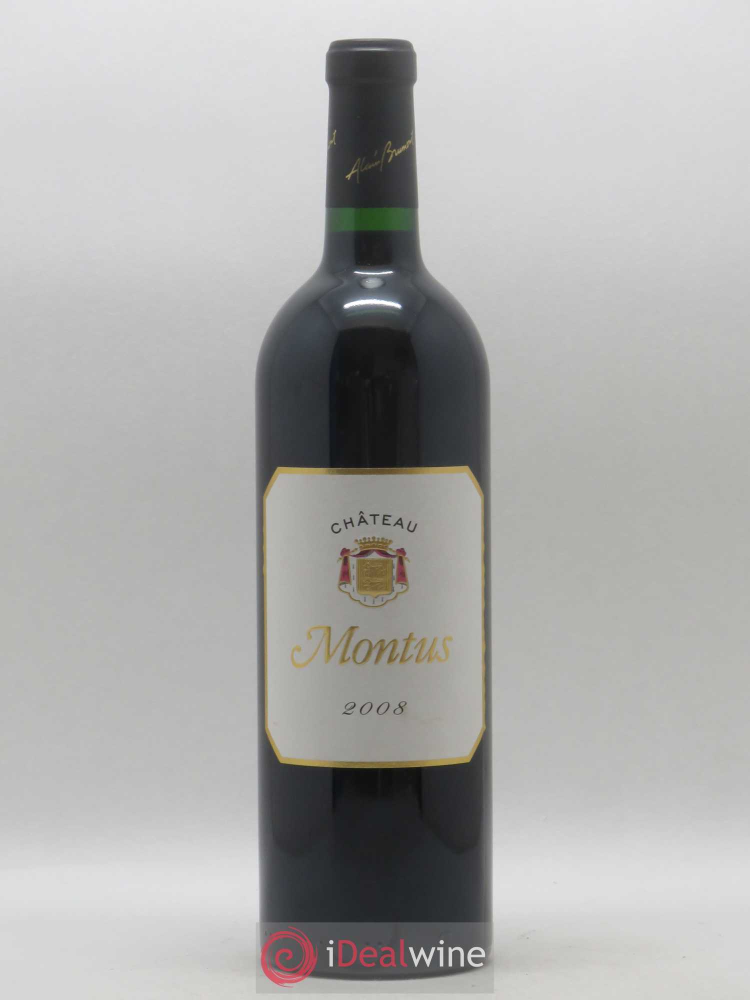Madiran Château Montus Alain Brumont 2008 - Lot de 1 bouteille - 0