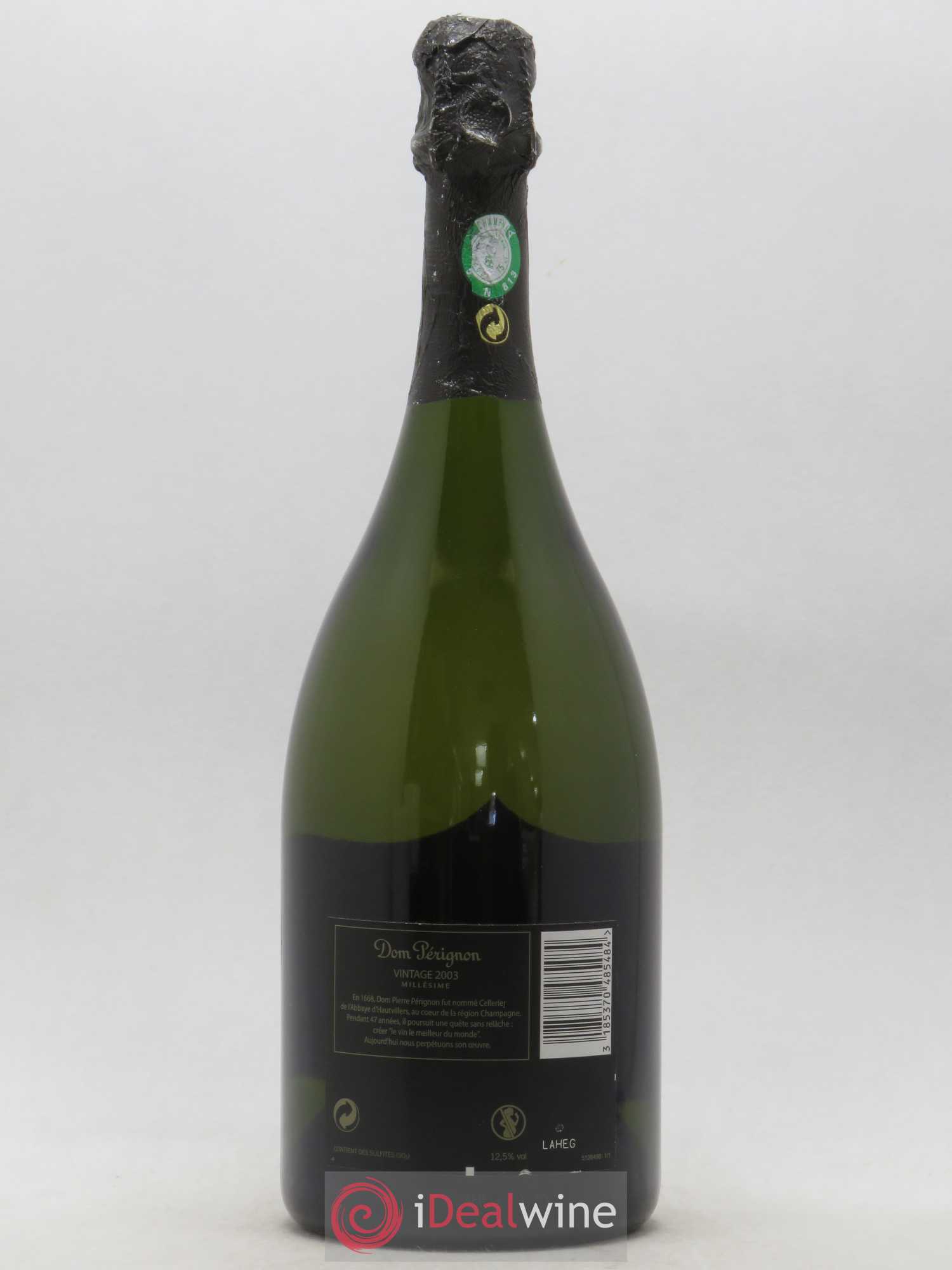 Brut Dom Pérignon 2003 - Lot de 1 bouteille - 1