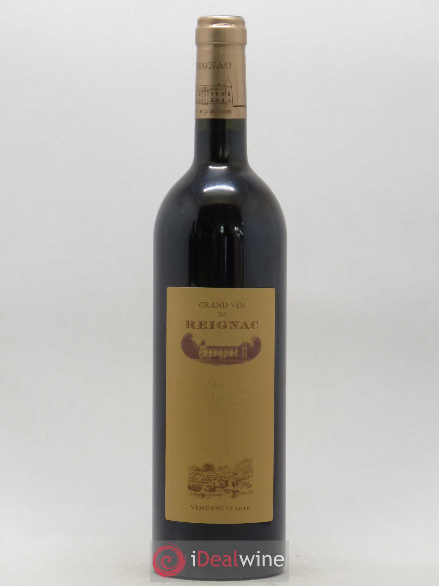 Grand vin de Reignac 2010 - Lot de 1 bouteille - 0