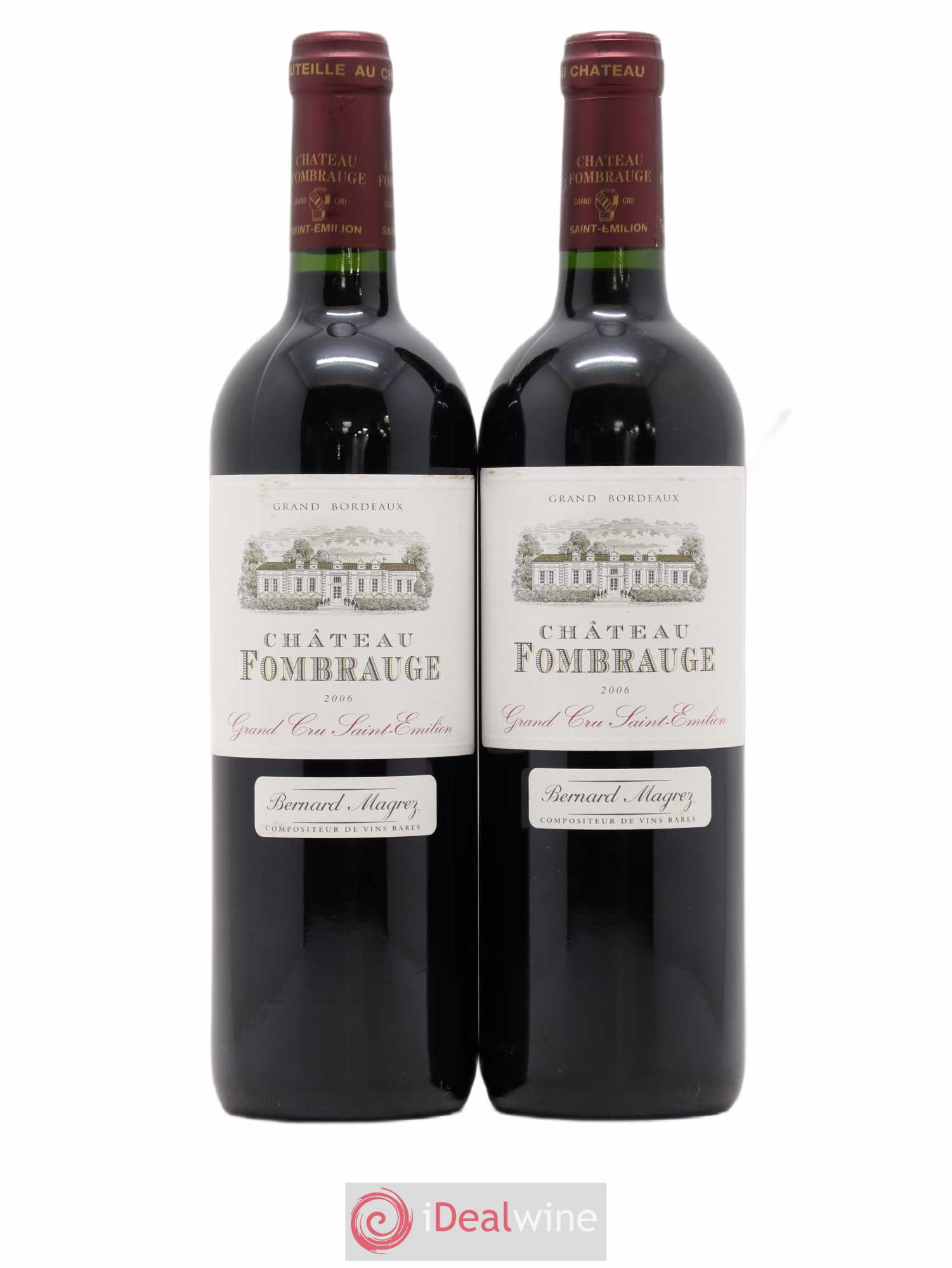 Château Fombrauge Grand Cru Classé 2006 - Posten von 2 Flaschen - 0