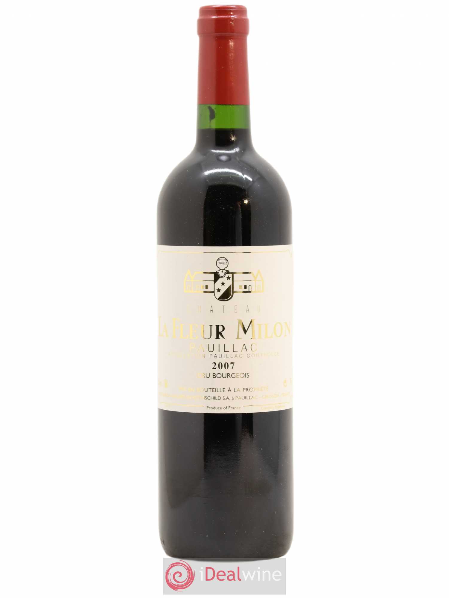 Château la Fleur Milon Cru Bourgeois 2007 - Lot de 1 bouteille - 0