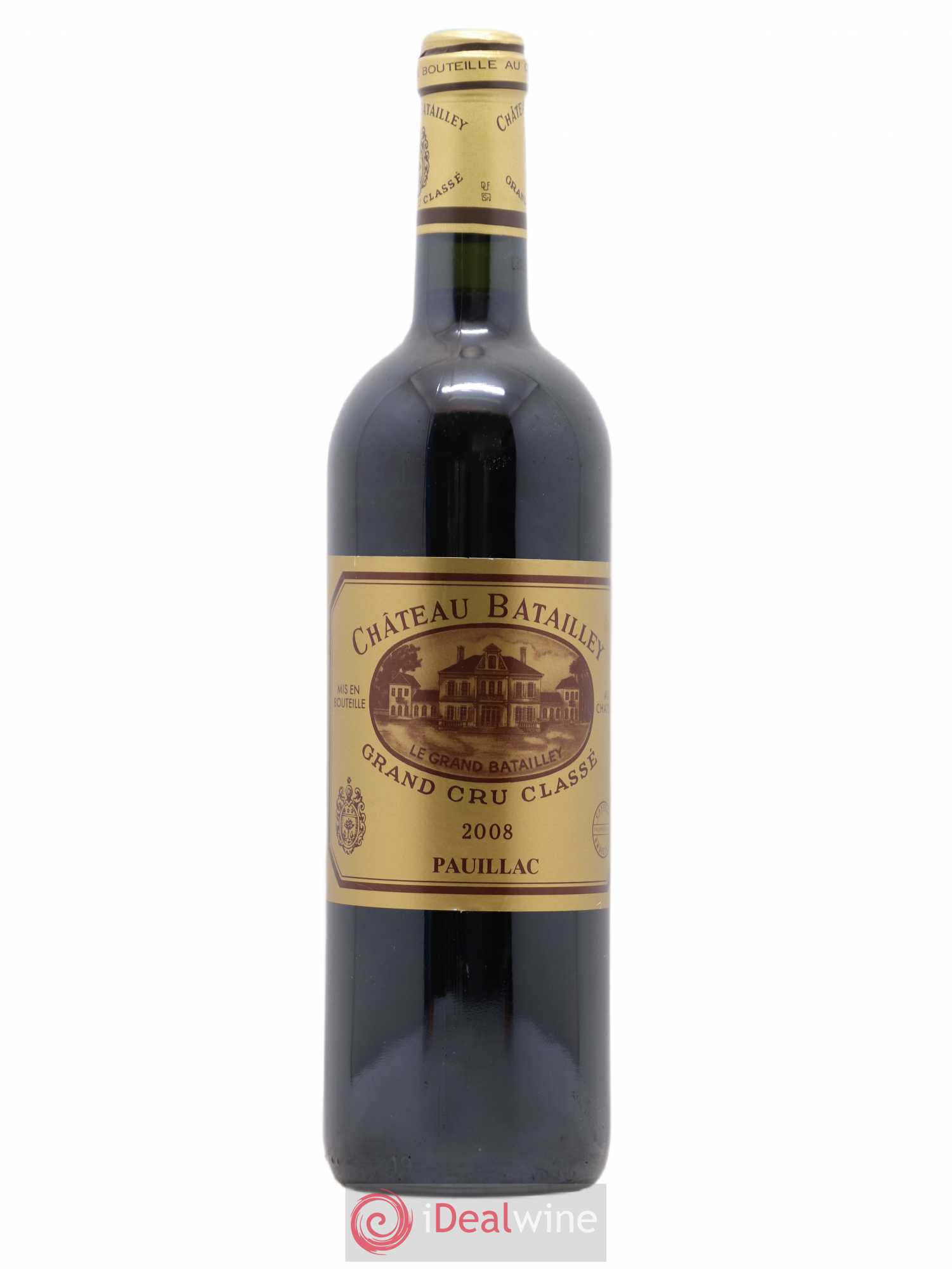 Château Batailley 5ème Grand Cru Classé 2008 - Lot de 1 bouteille - 0