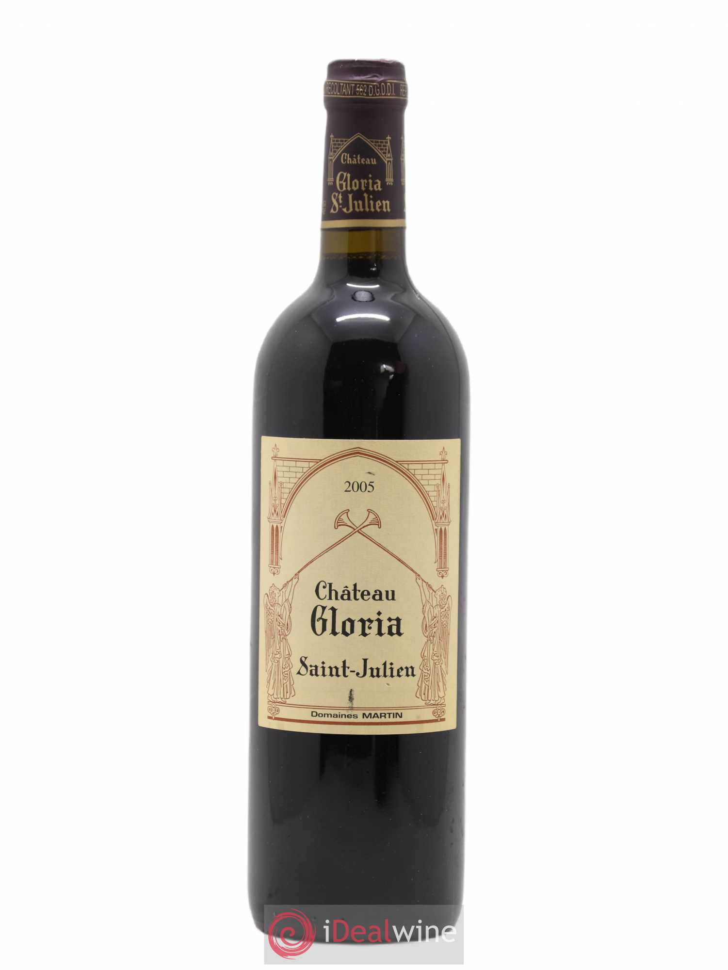 Château Gloria 2005 - Lot de 1 bouteille - 0