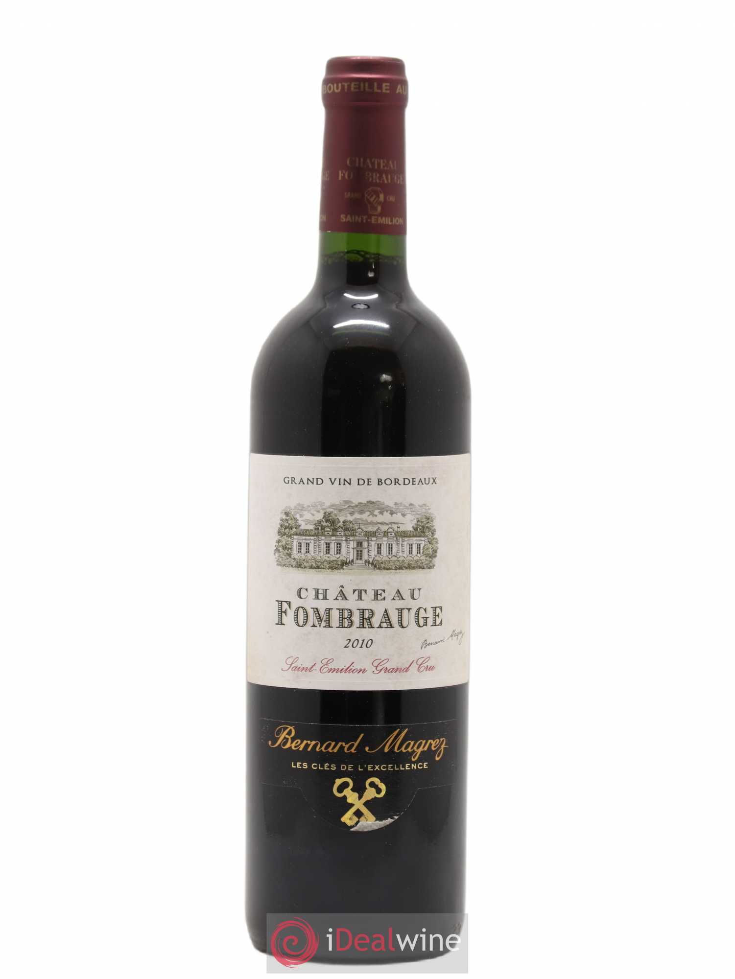Château Fombrauge Grand Cru Classé 2010 - Lot de 1 bouteille - 0