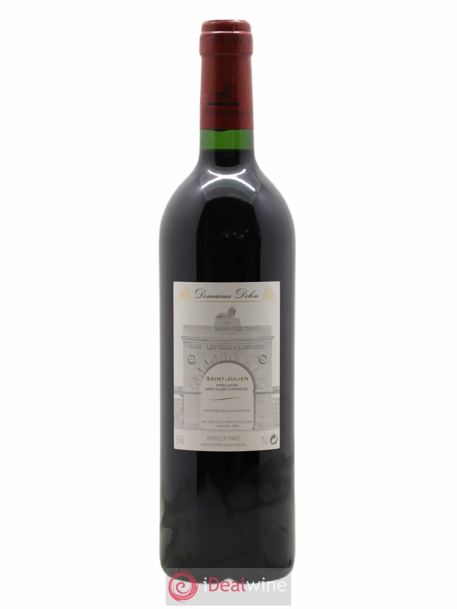 Château Léoville Las Cases 2ème Grand Cru Classé 2003 - Lot de 1 bouteille - 1