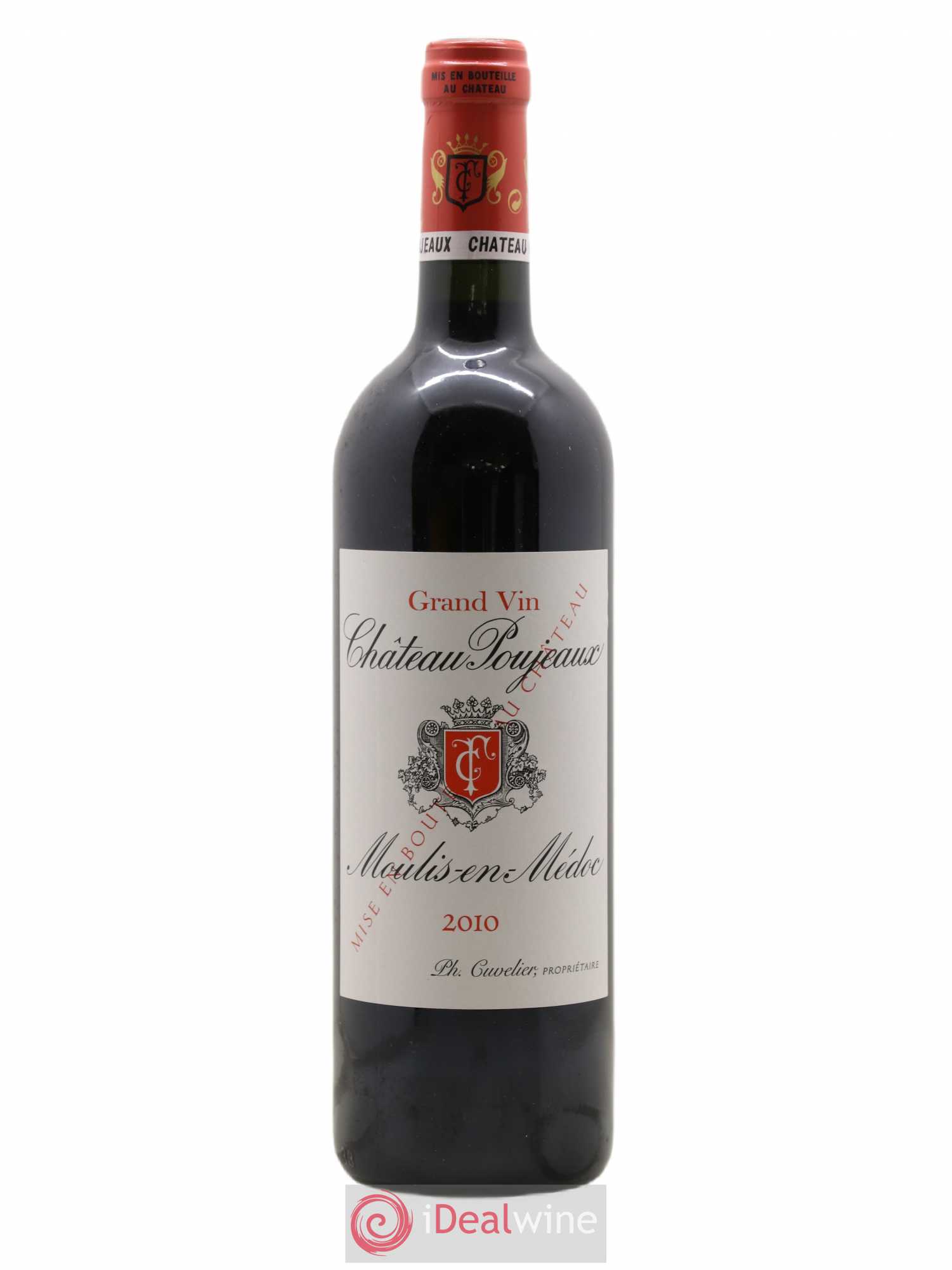 Château Poujeaux 2010 - Lot de 1 bouteille - 0