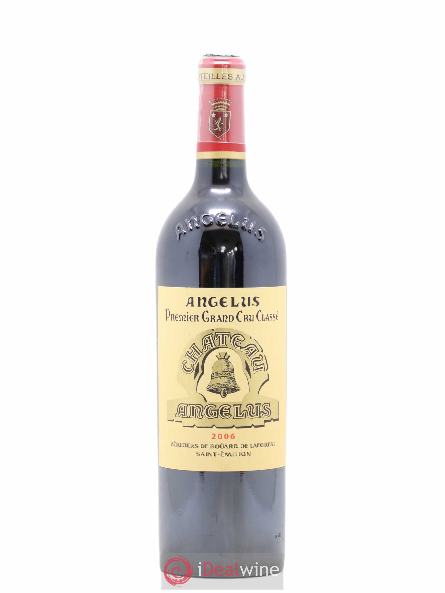 Château Angélus 1er Grand Cru Classé A 2006 - Lot de 1 bouteille - 0
