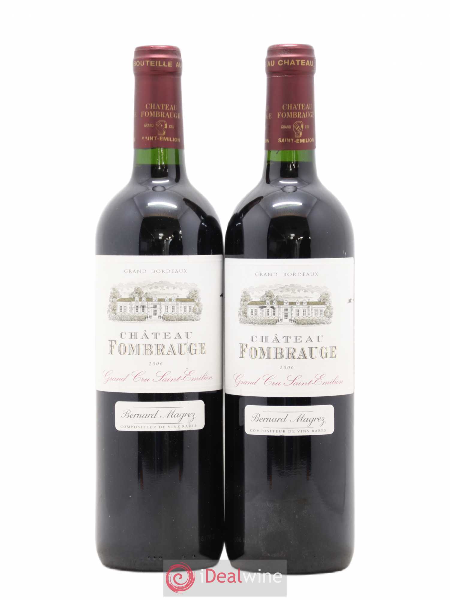 Château Fombrauge Grand Cru Classé 2006 - Lot de 2 bouteilles - 0