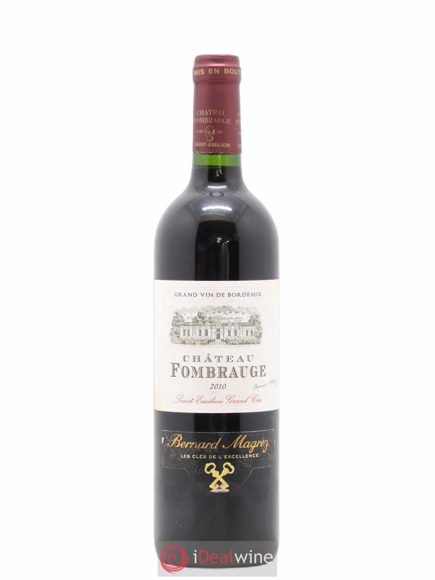 Château Fombrauge Grand Cru Classé 2010 - Lot de 1 bouteille - 0
