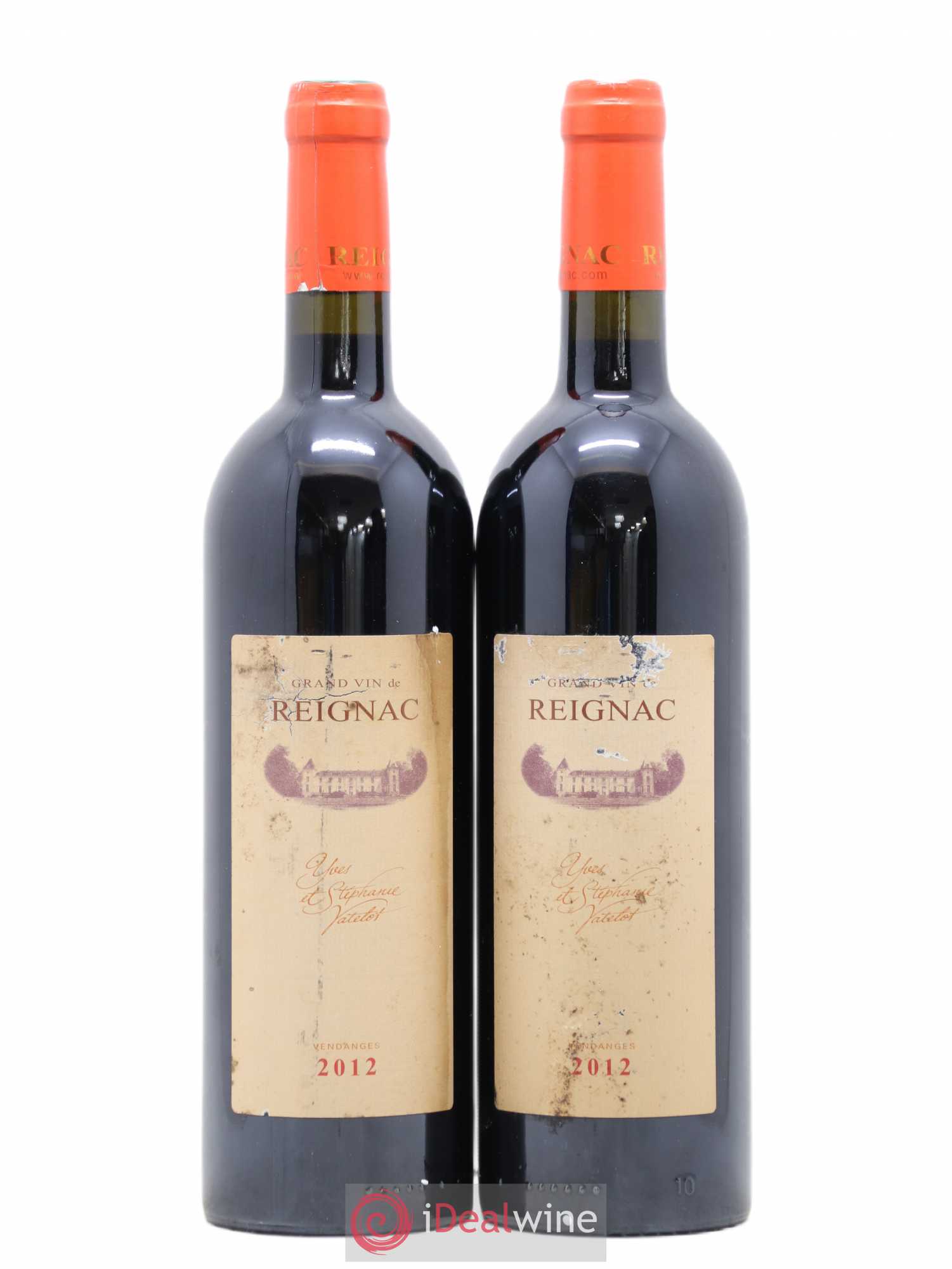 Grand vin de Reignac 2012 - Lot de 2 bouteilles - 0