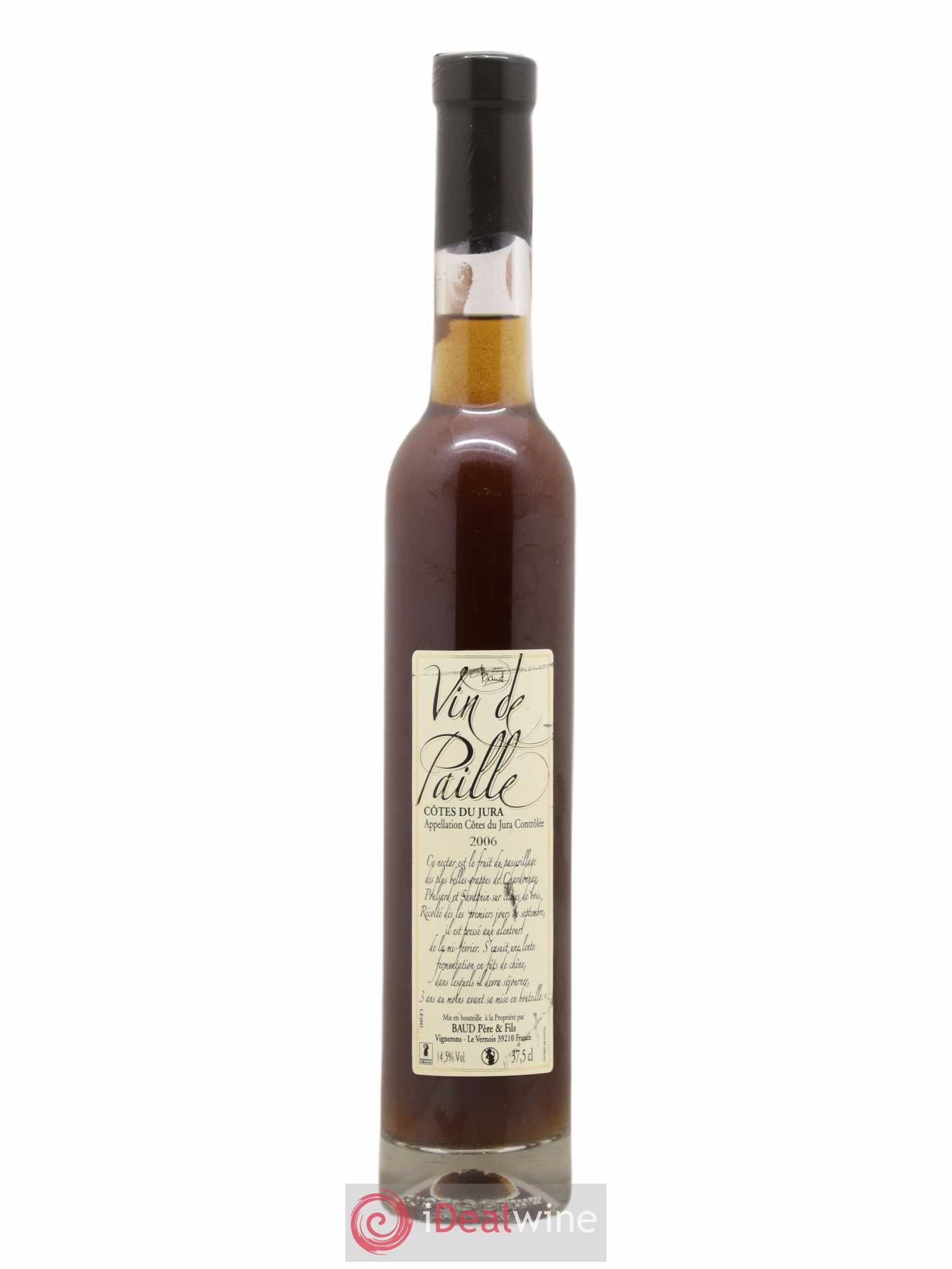 Côtes du Jura Vin de Paille Baud Père et Fils 2006 - Lotto di 1 mezza bottiglia - 0