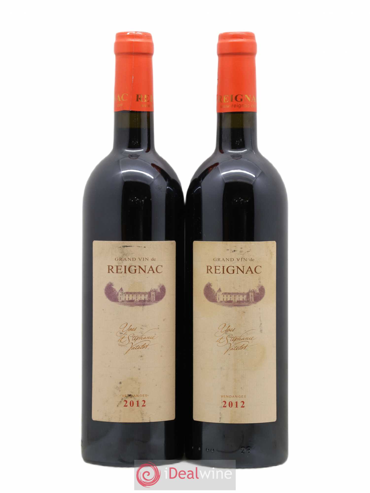 Grand vin de Reignac 2012 - Lot de 2 bouteilles - 0