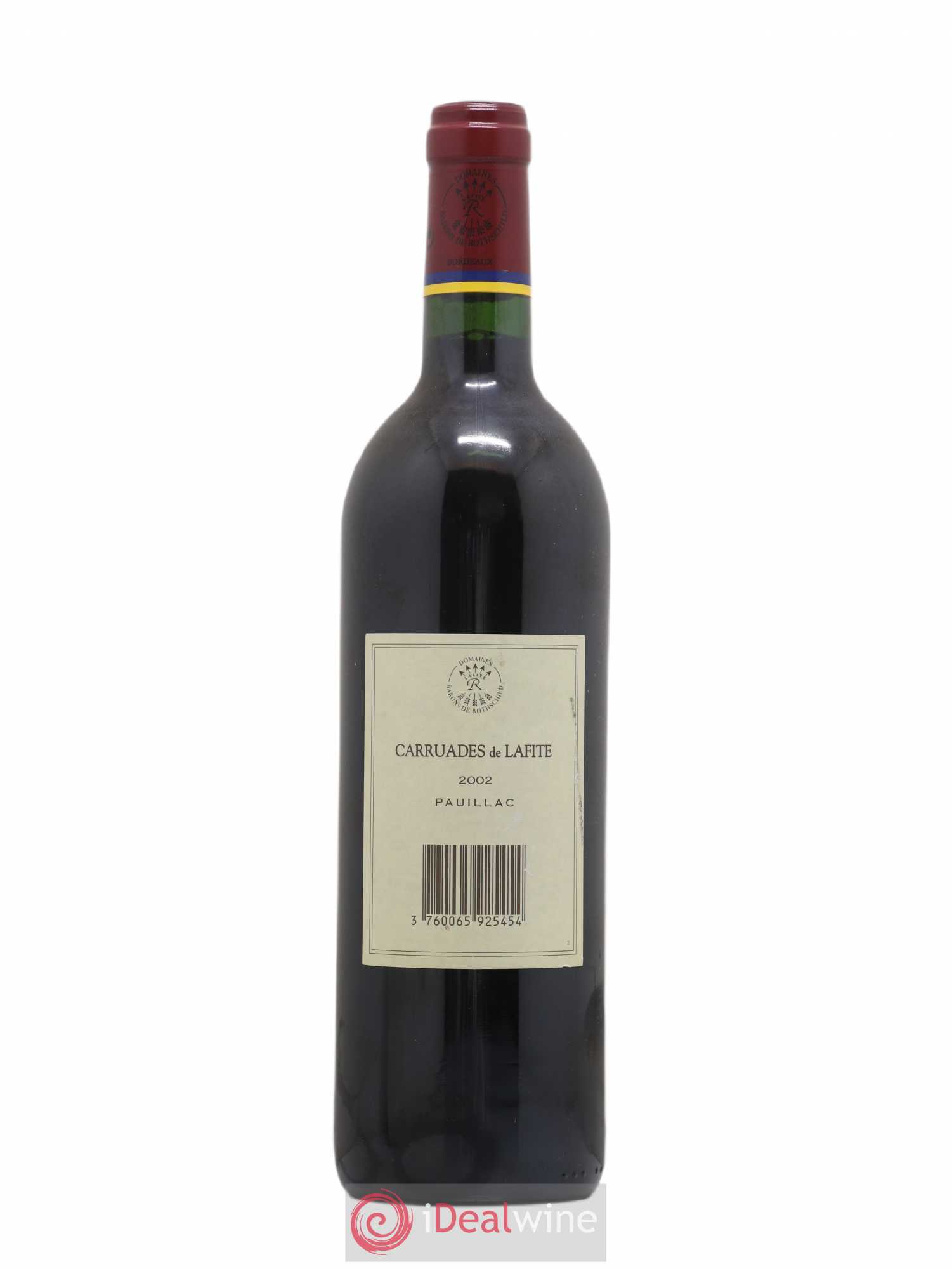 Carruades de Lafite Rothschild Second Vin 2002 - Lot de 1 bouteille - 1