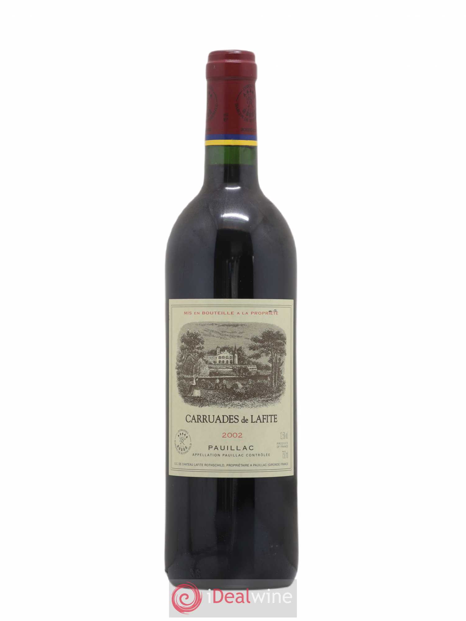 Carruades de Lafite Rothschild Second Vin 2002 - Lot de 1 bouteille - 0