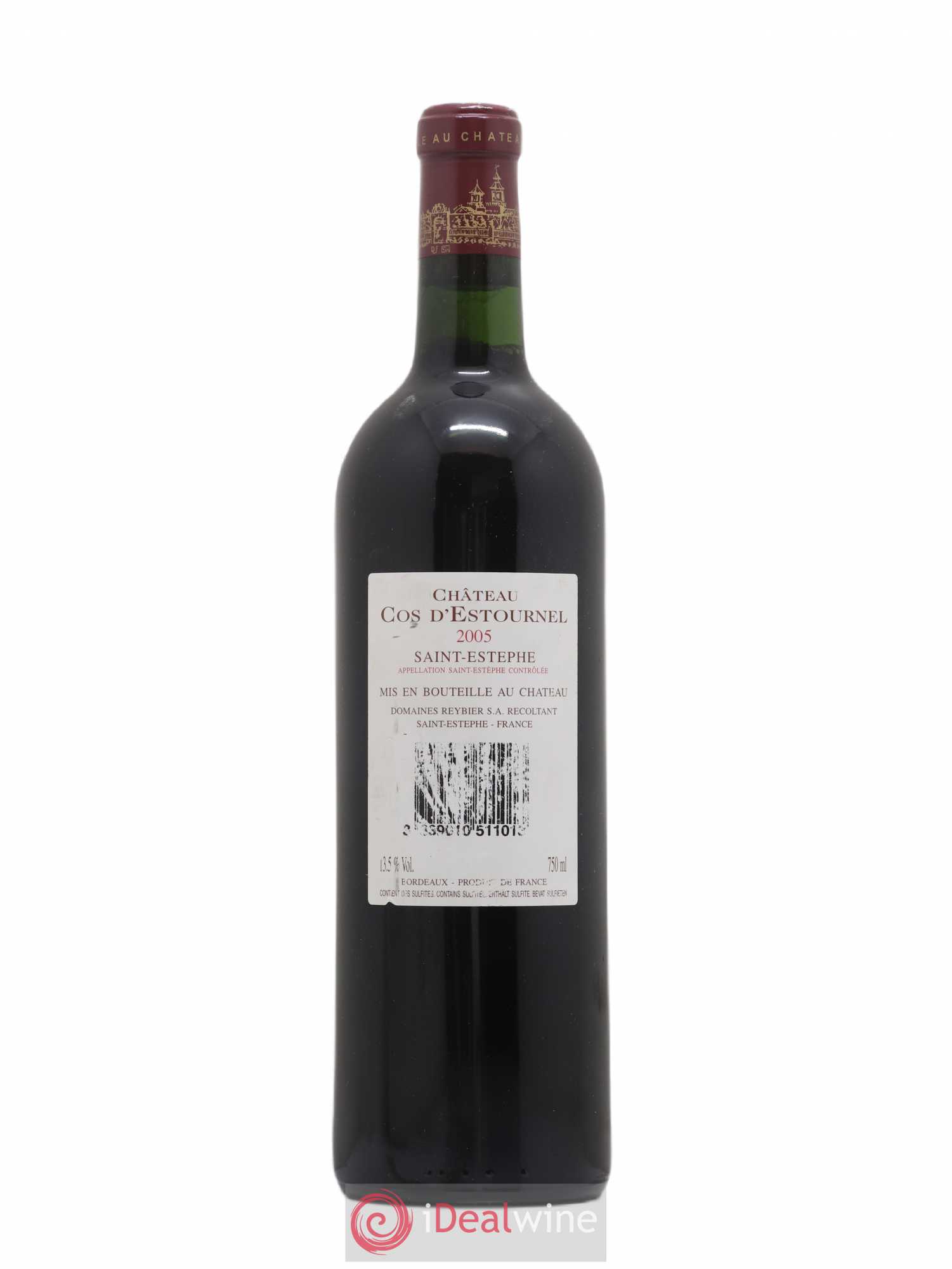 Cos d'Estournel 2ème Grand Cru Classé 2005 - Lot de 1 bouteille - 1