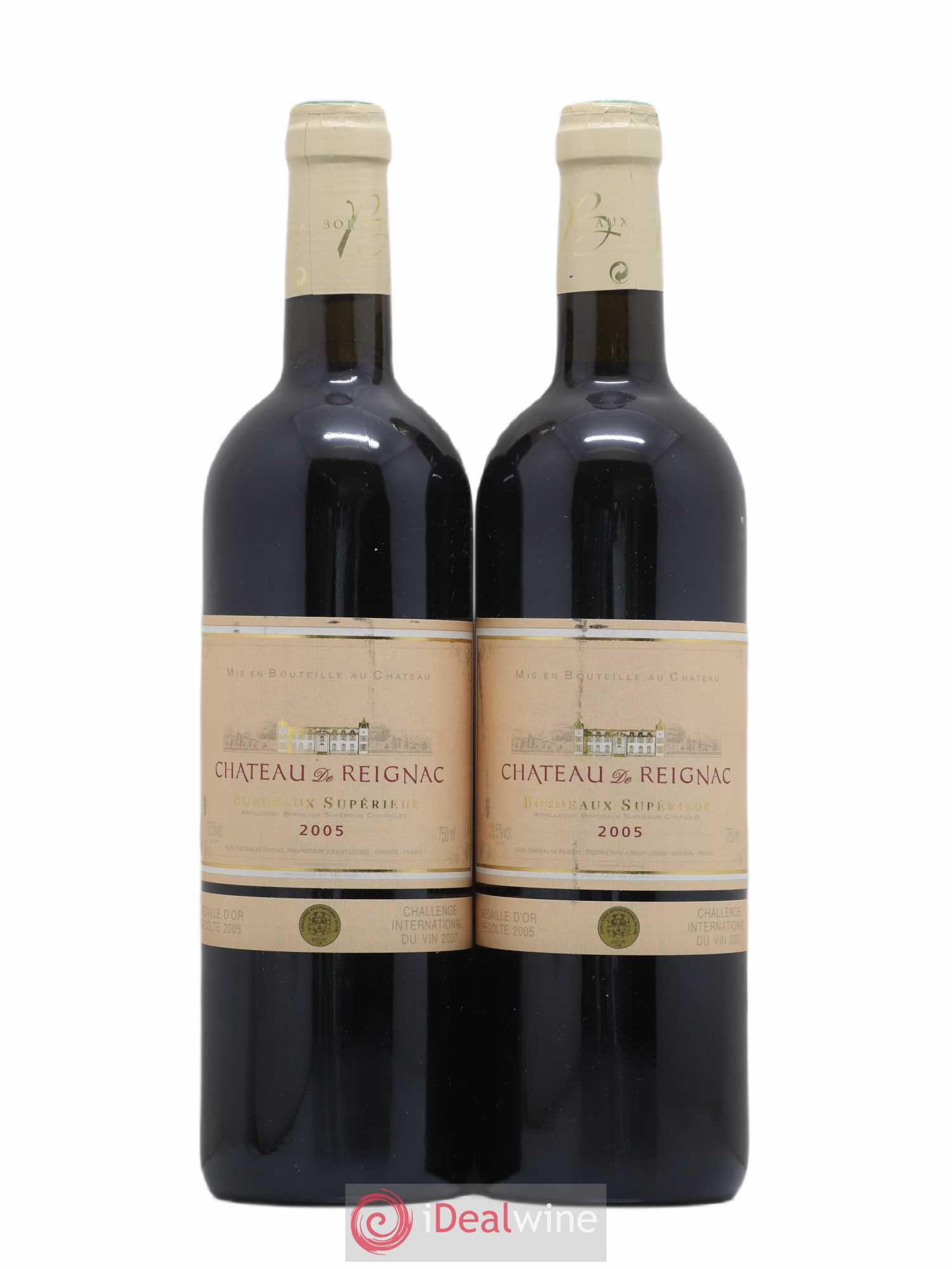 Château de Reignac Second Vin 2005 - Lot de 2 bouteilles - 0