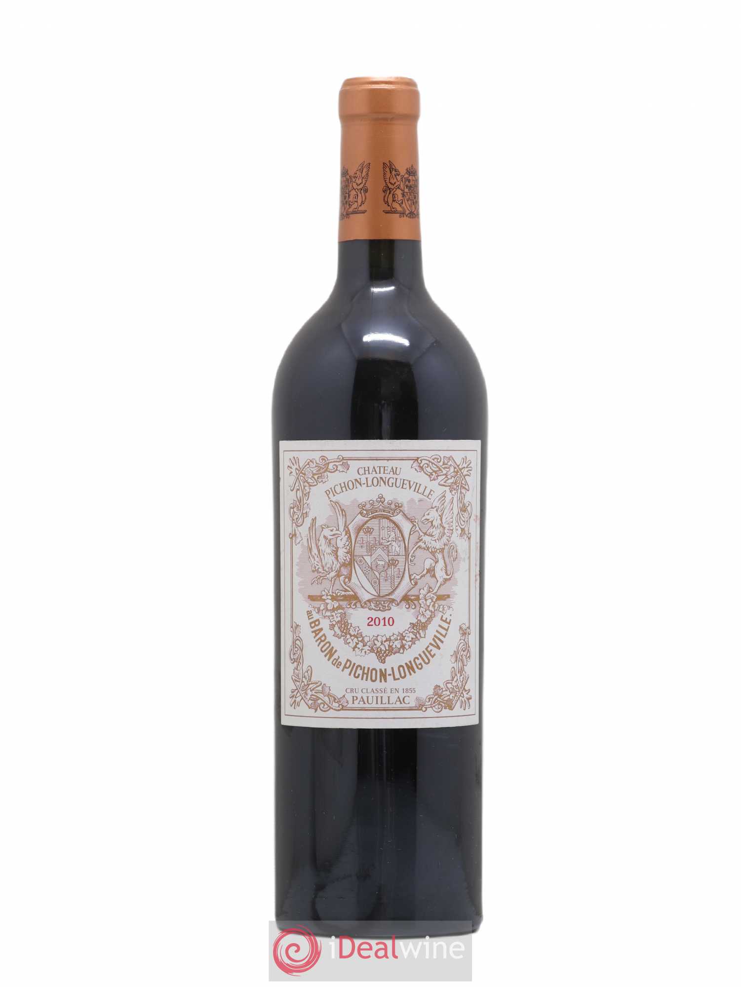 Pichon Longueville Baron 2ème Grand Cru Classé 2010 - Lot de 1 bouteille - 0