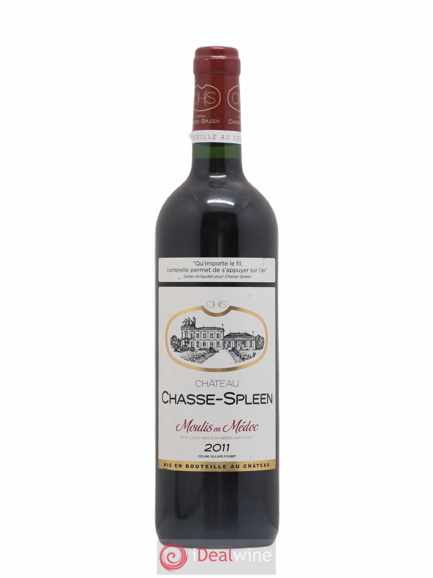 Château Chasse Spleen 2011 - Lot de 1 bouteille - 0