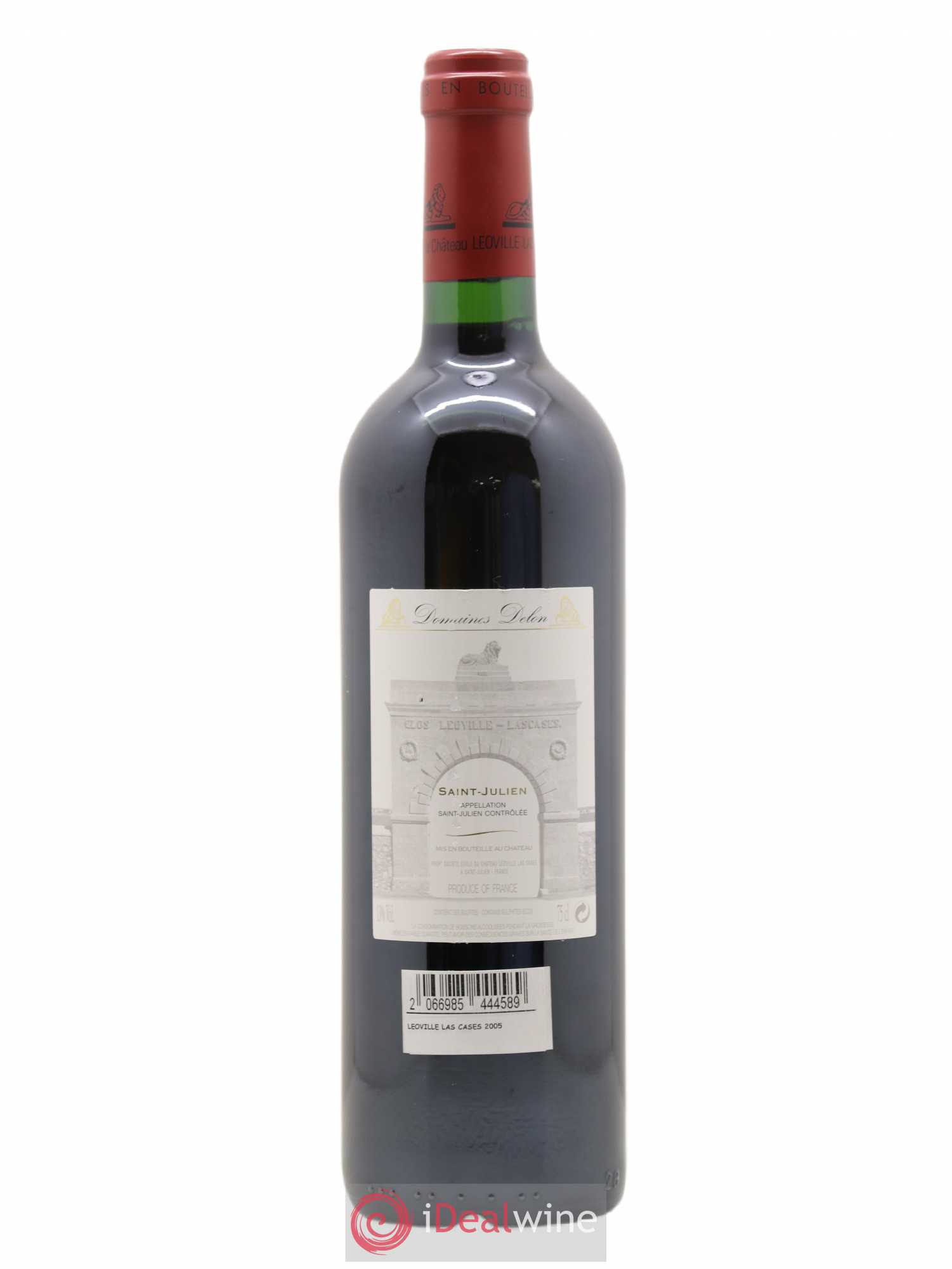 Château Léoville Las Cases 2ème Grand Cru Classé 2005 - Lot de 1 bouteille - 1