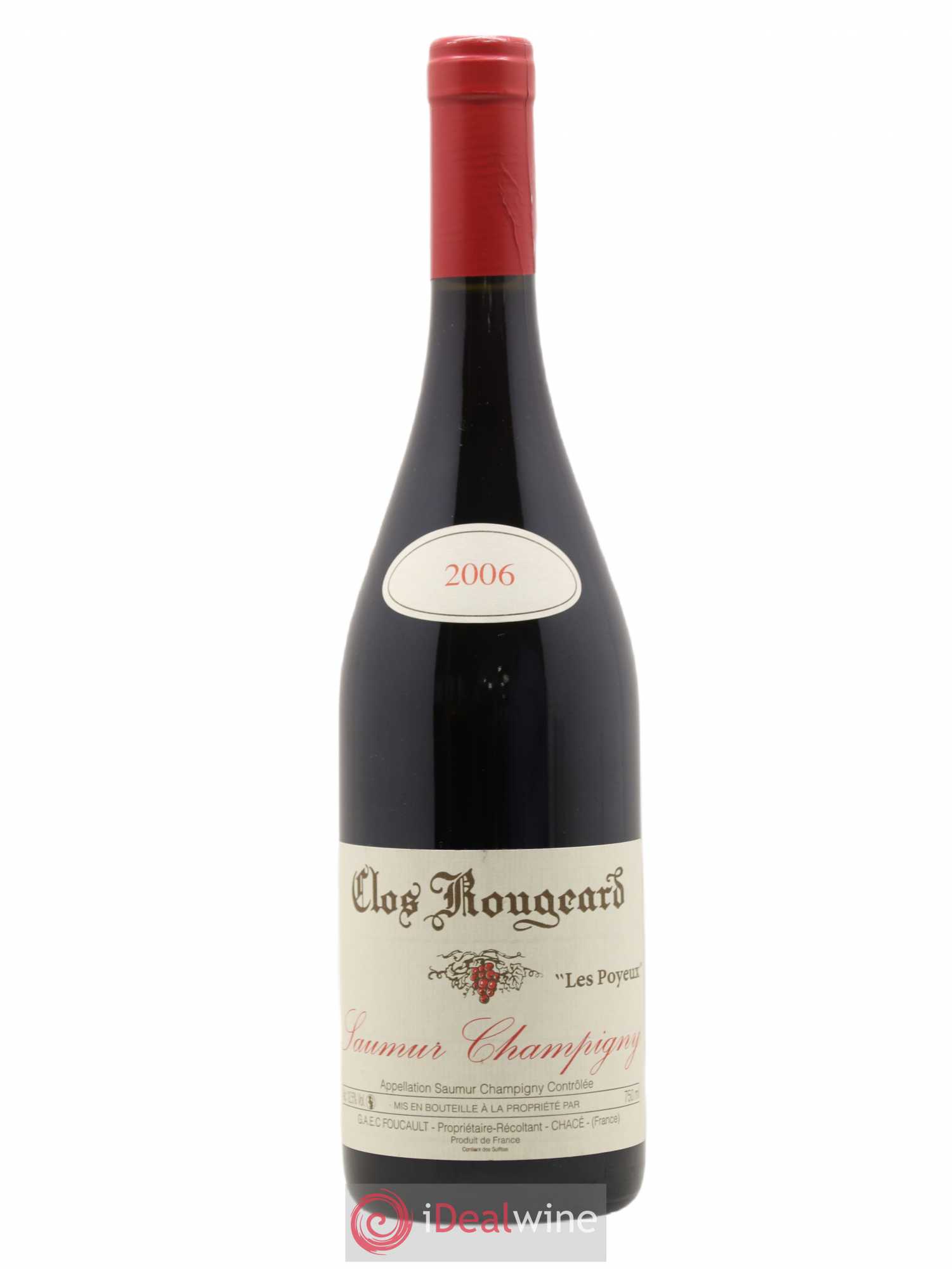 Saumur-Champigny Les Poyeux Clos Rougeard 2006 - Lot de 1 bouteille - 0