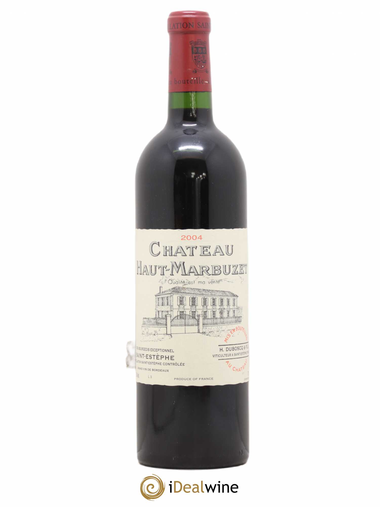 Château Haut Marbuzet 2004 - Lot de 1 bouteille - 0